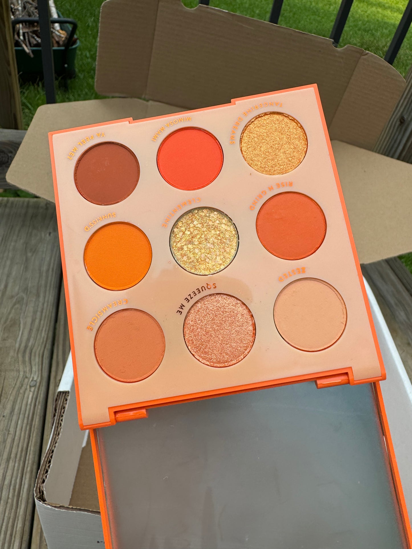 Colourpop Cosmetics Orange You Glad? Shadow Palette