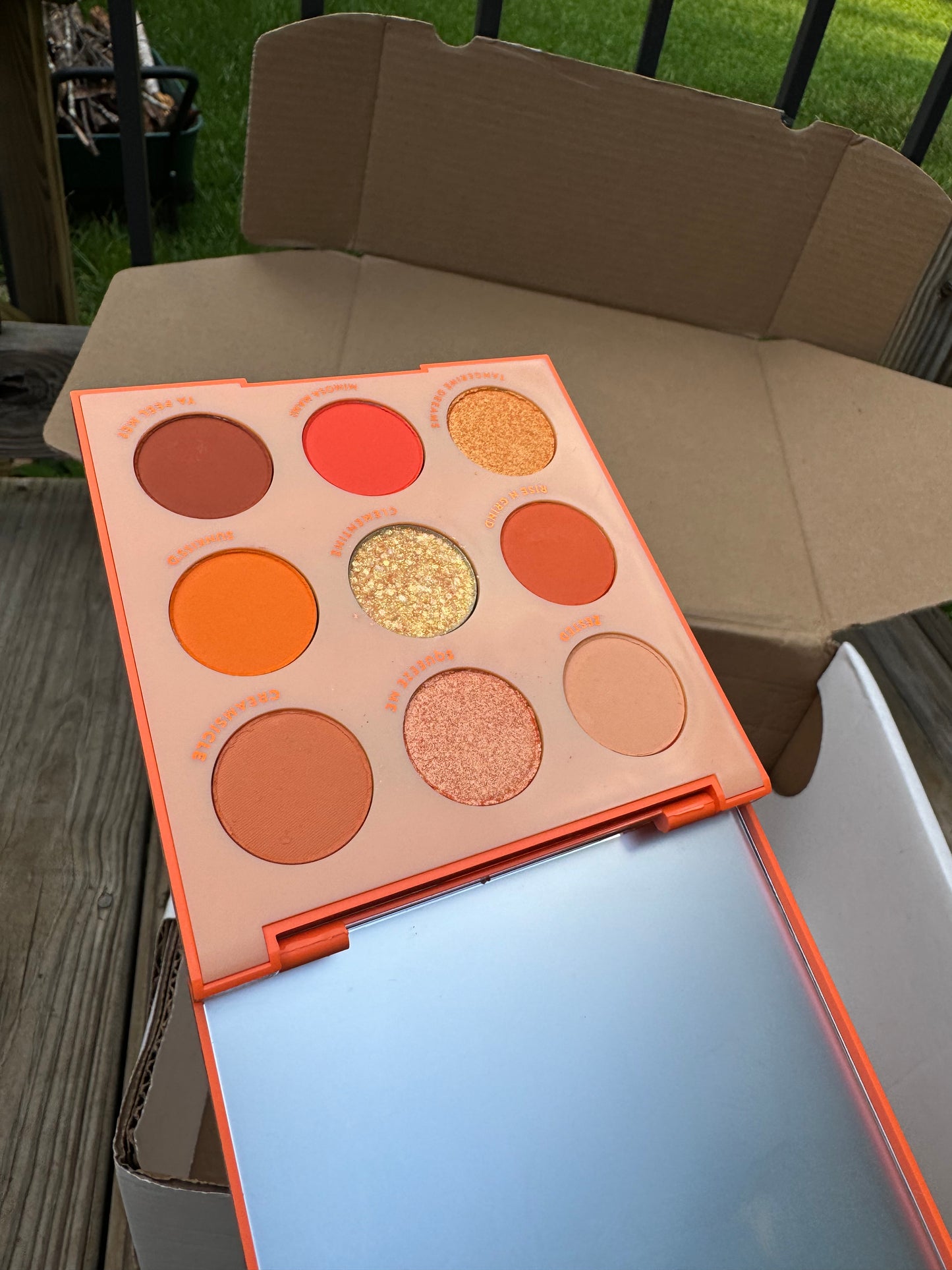 Colourpop Cosmetics Orange You Glad? Shadow Palette
