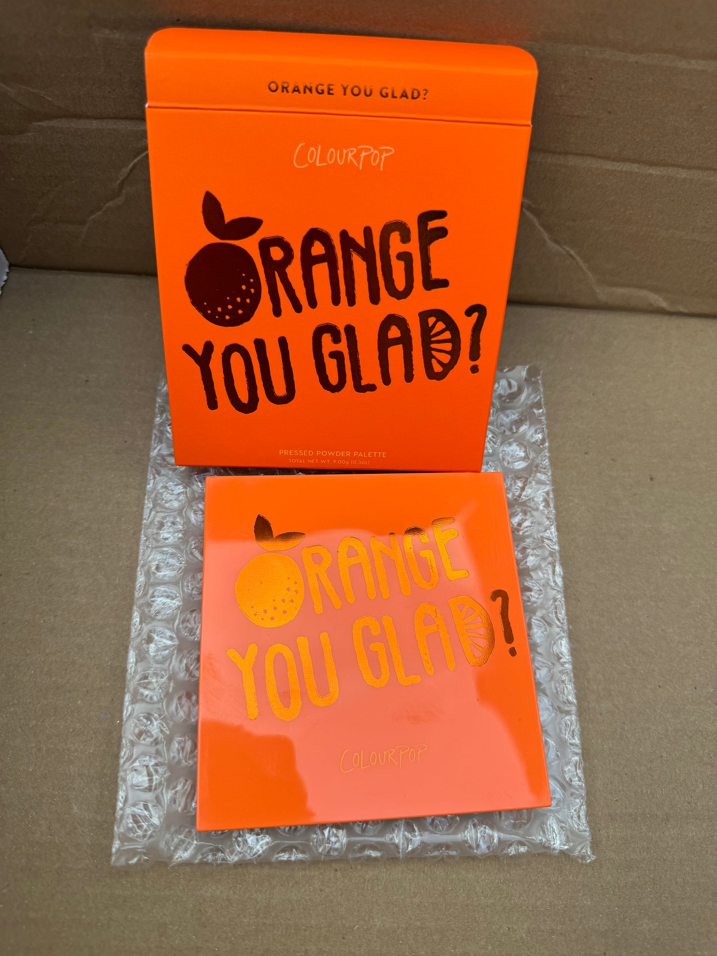 Colourpop Cosmetics Orange You Glad? Shadow Palette