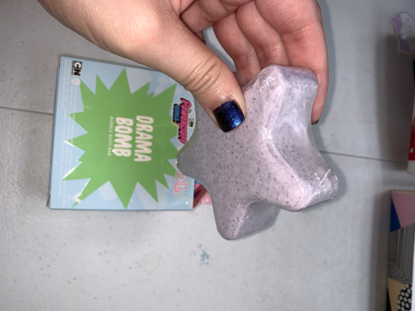 Colourpop and Sol Beauty Drama Bomb SOL Bubble Bath Bar
