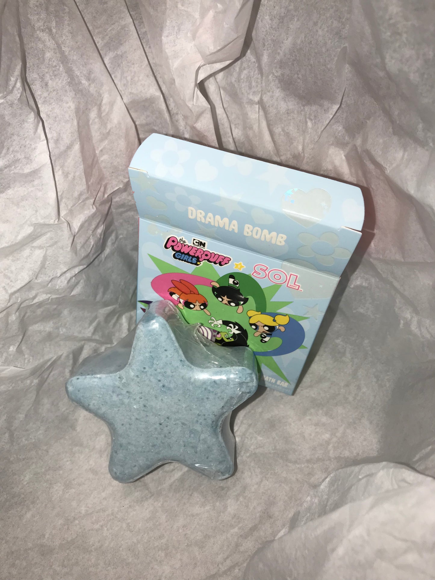 Colourpop and Sol Beauty Drama Bomb SOL Bubble Bath Bar