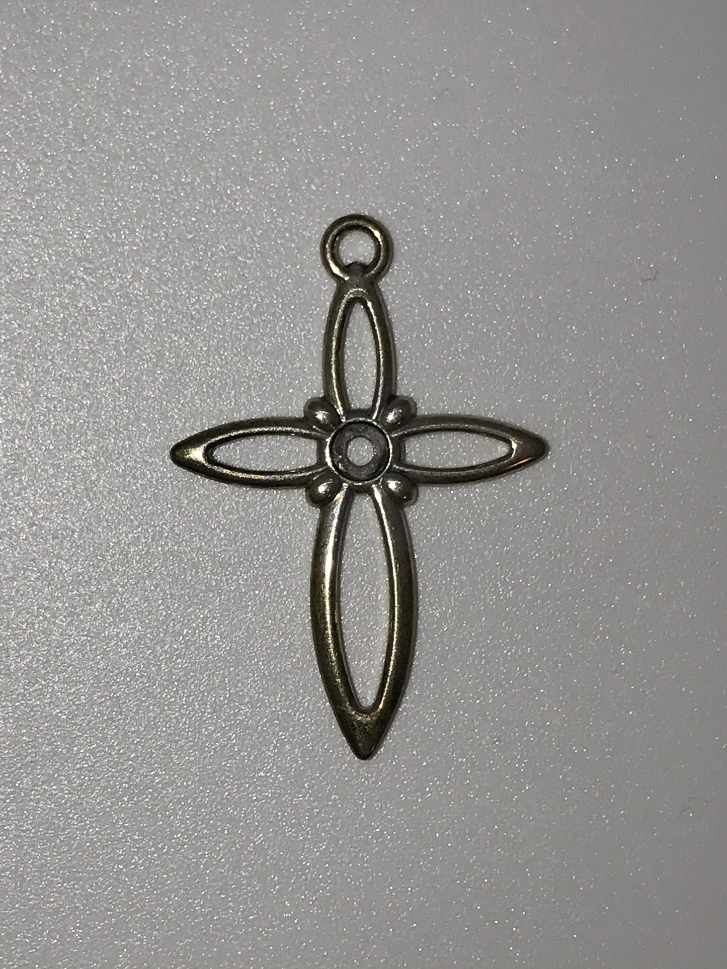 Sterling Silver Open Cross Pendant
