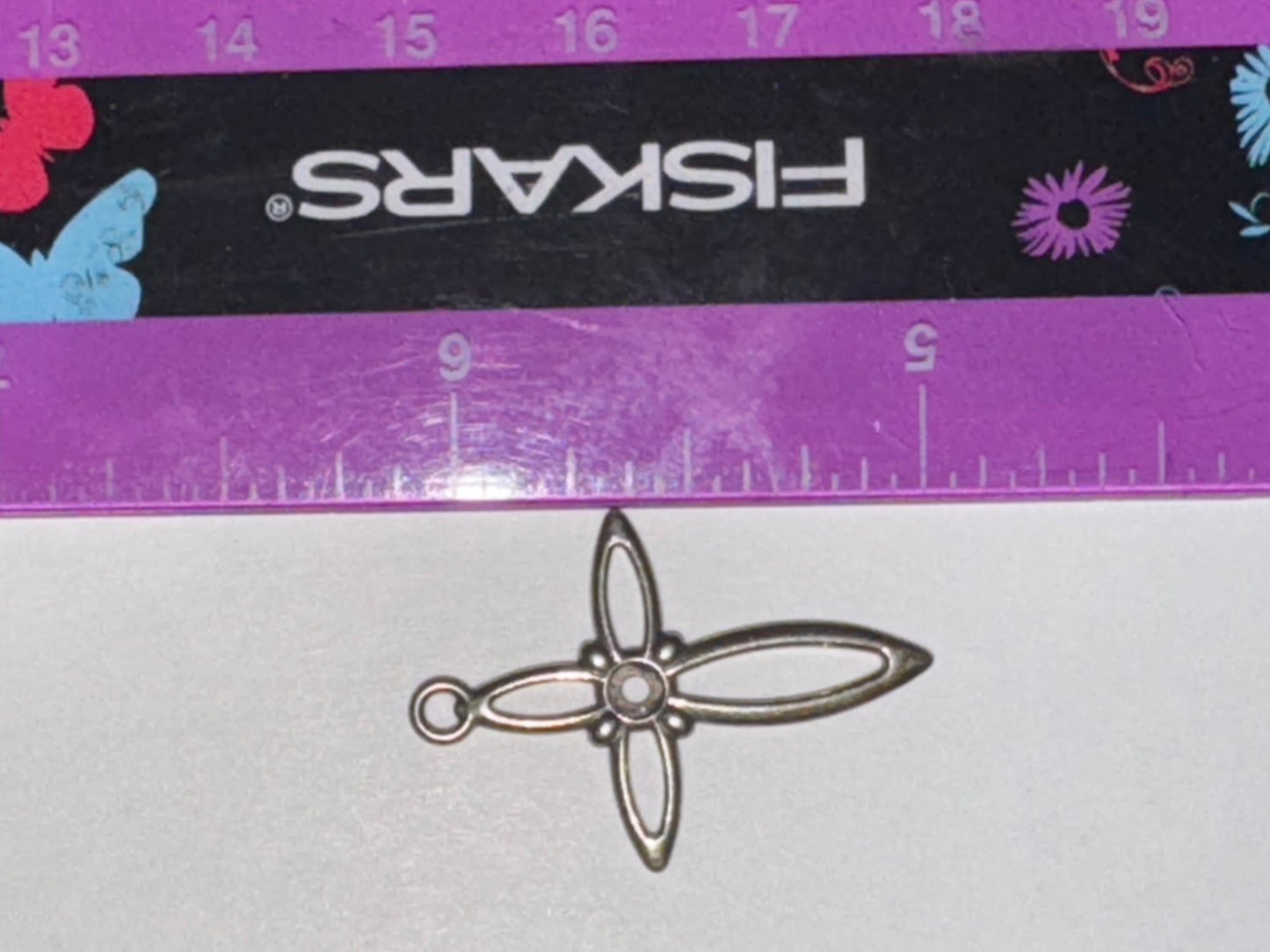 Sterling Silver Open Cross Pendant