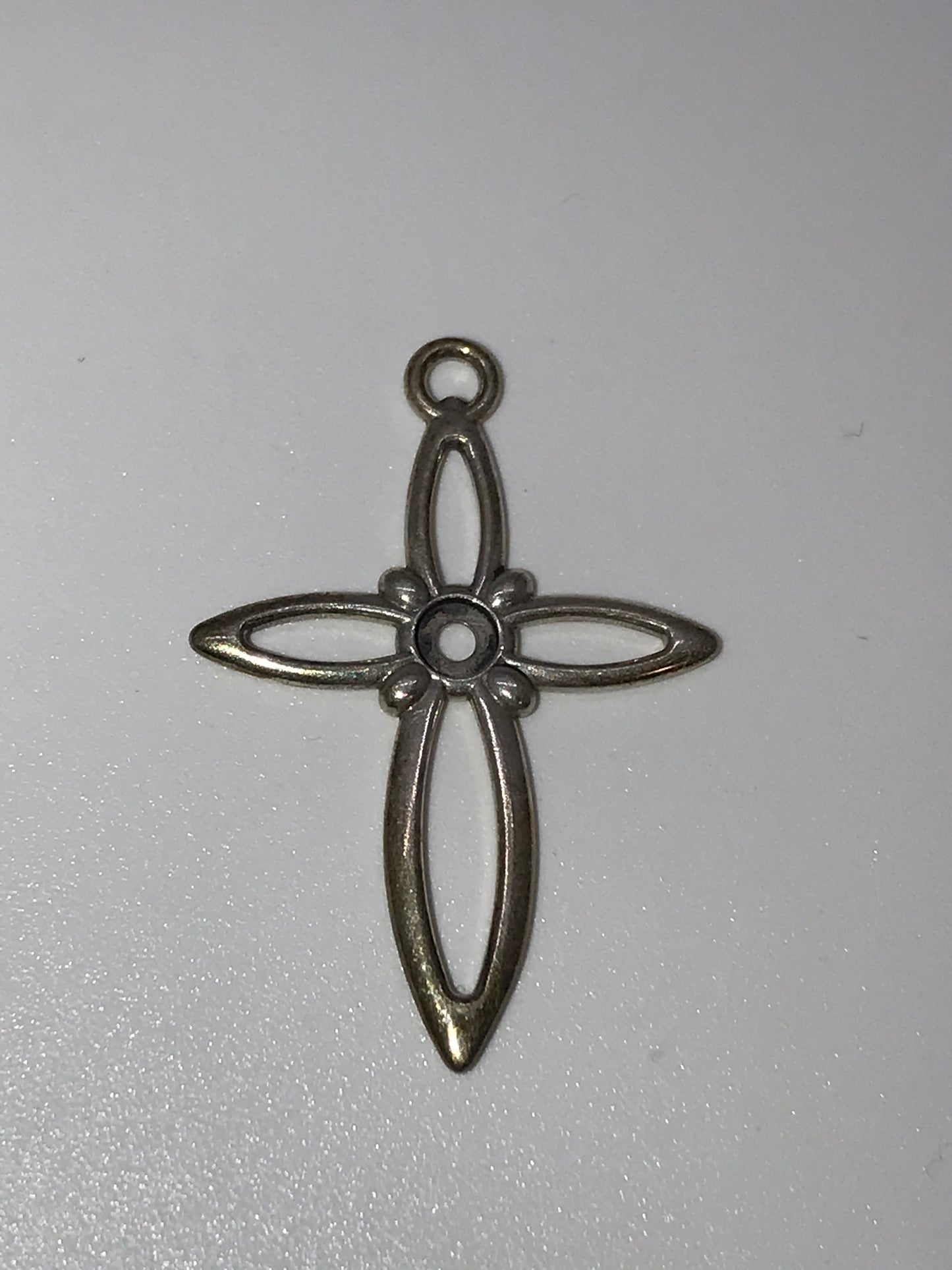 Sterling Silver Open Cross Pendant