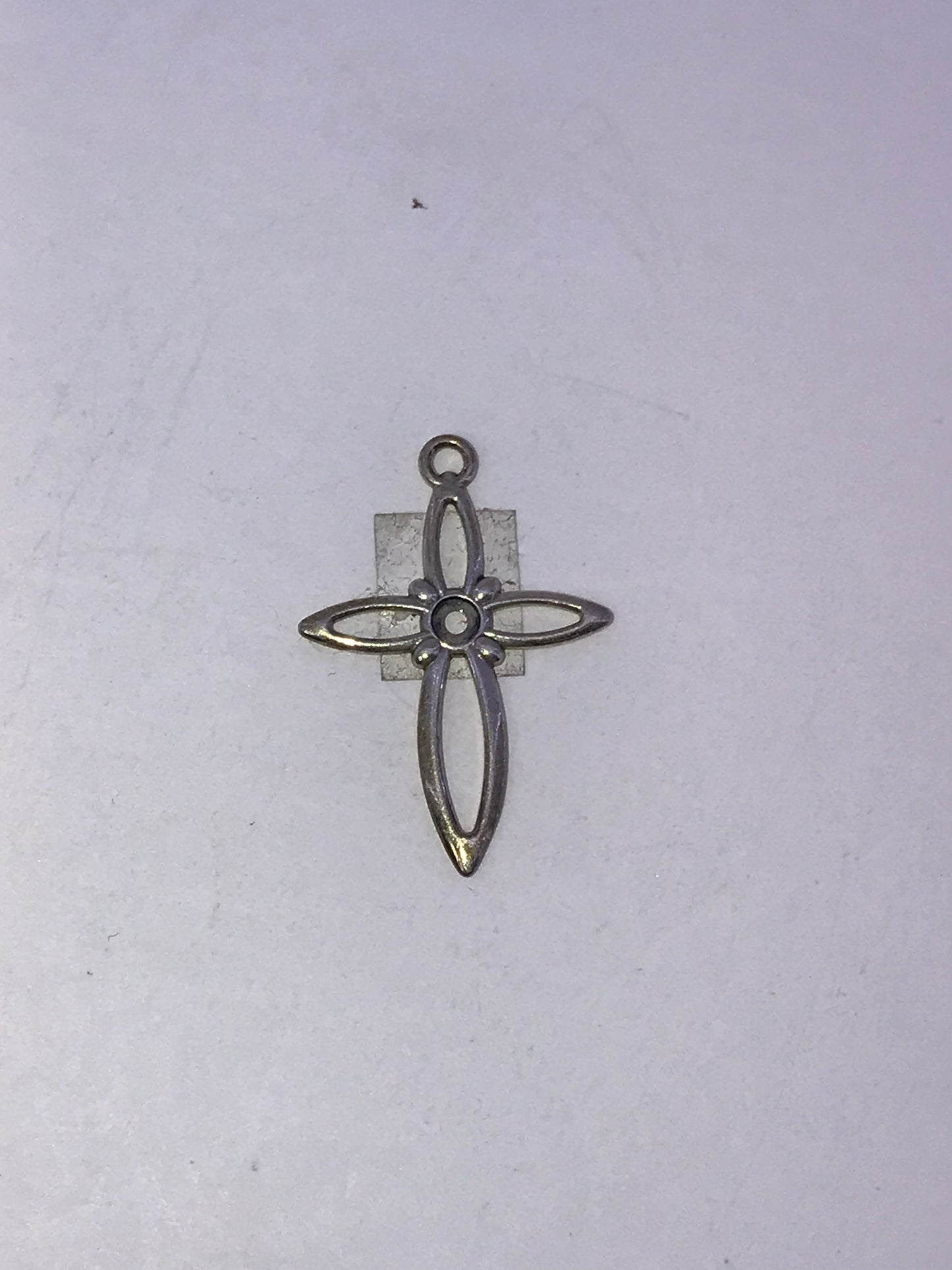 Sterling Silver Open Cross Pendant