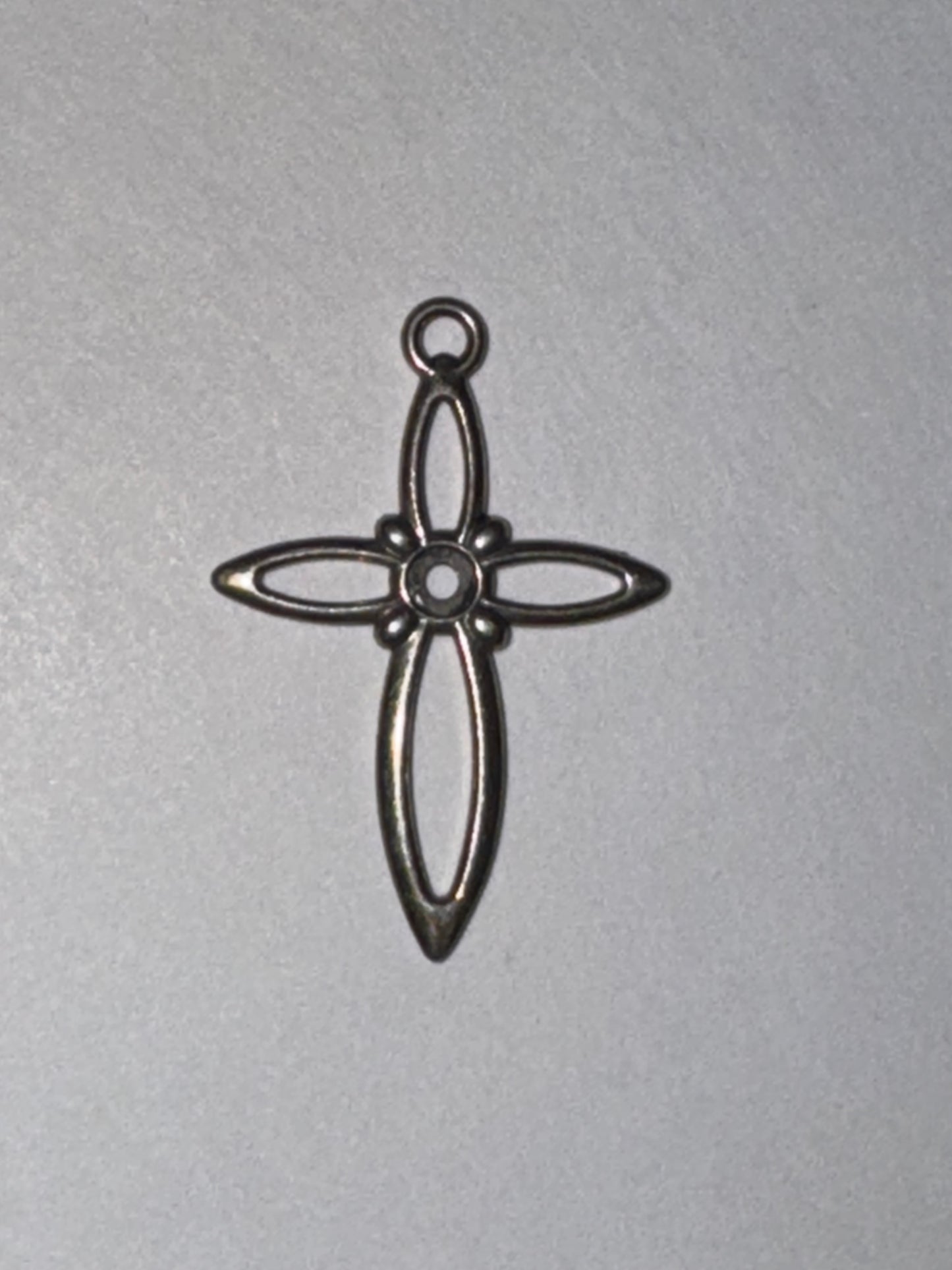 Sterling Silver Open Cross Pendant