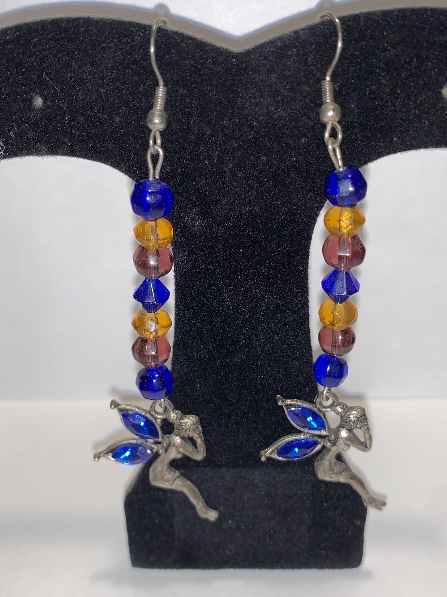 Long Dangle Fairy Earrings
