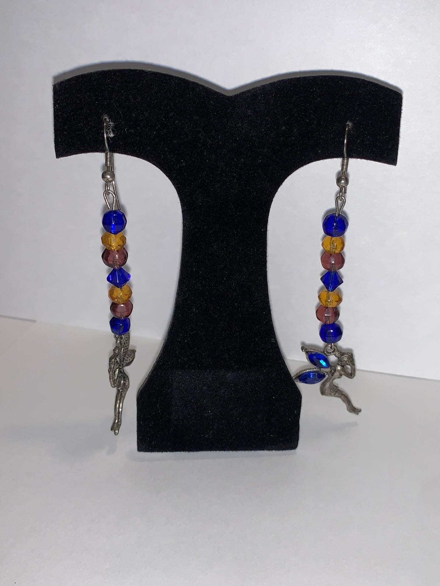 Long Dangle Fairy Earrings