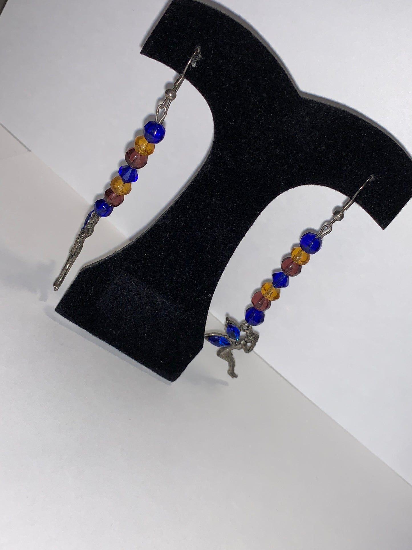 Long Dangle Fairy Earrings