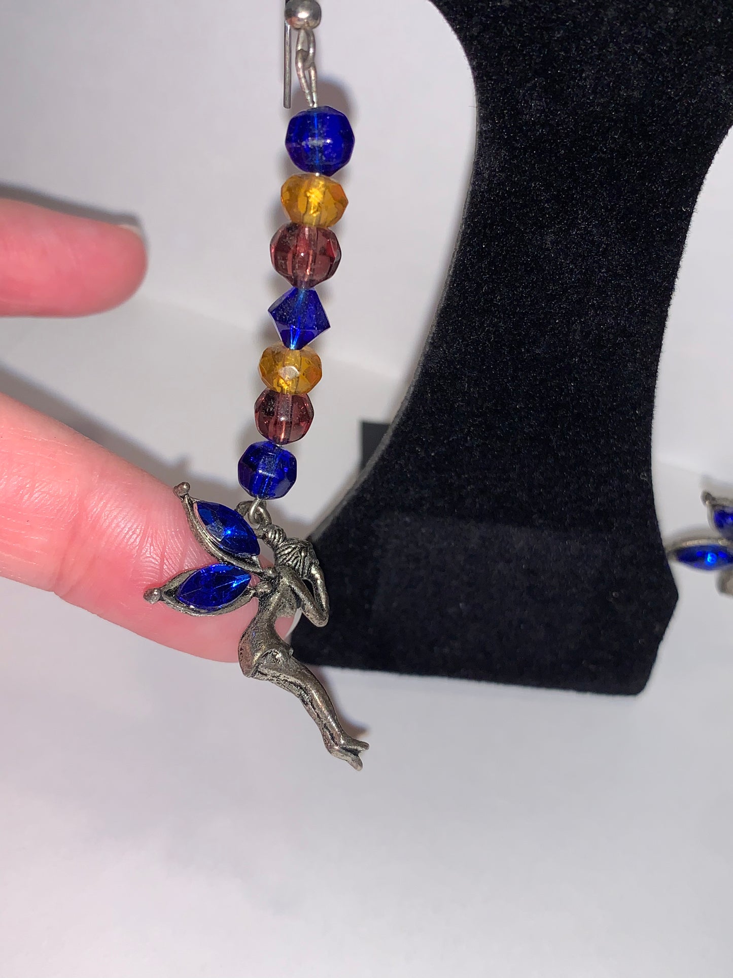 Long Dangle Fairy Earrings
