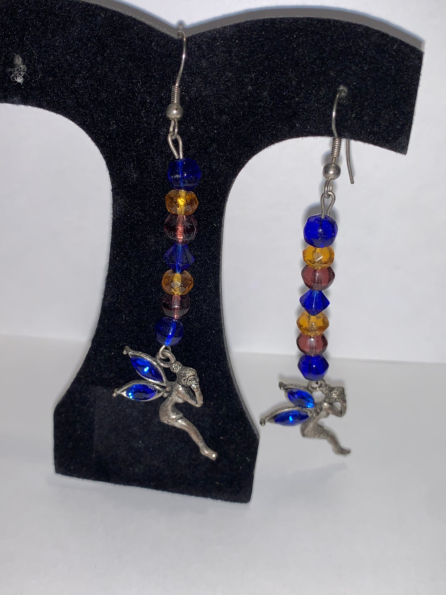 Long Dangle Fairy Earrings