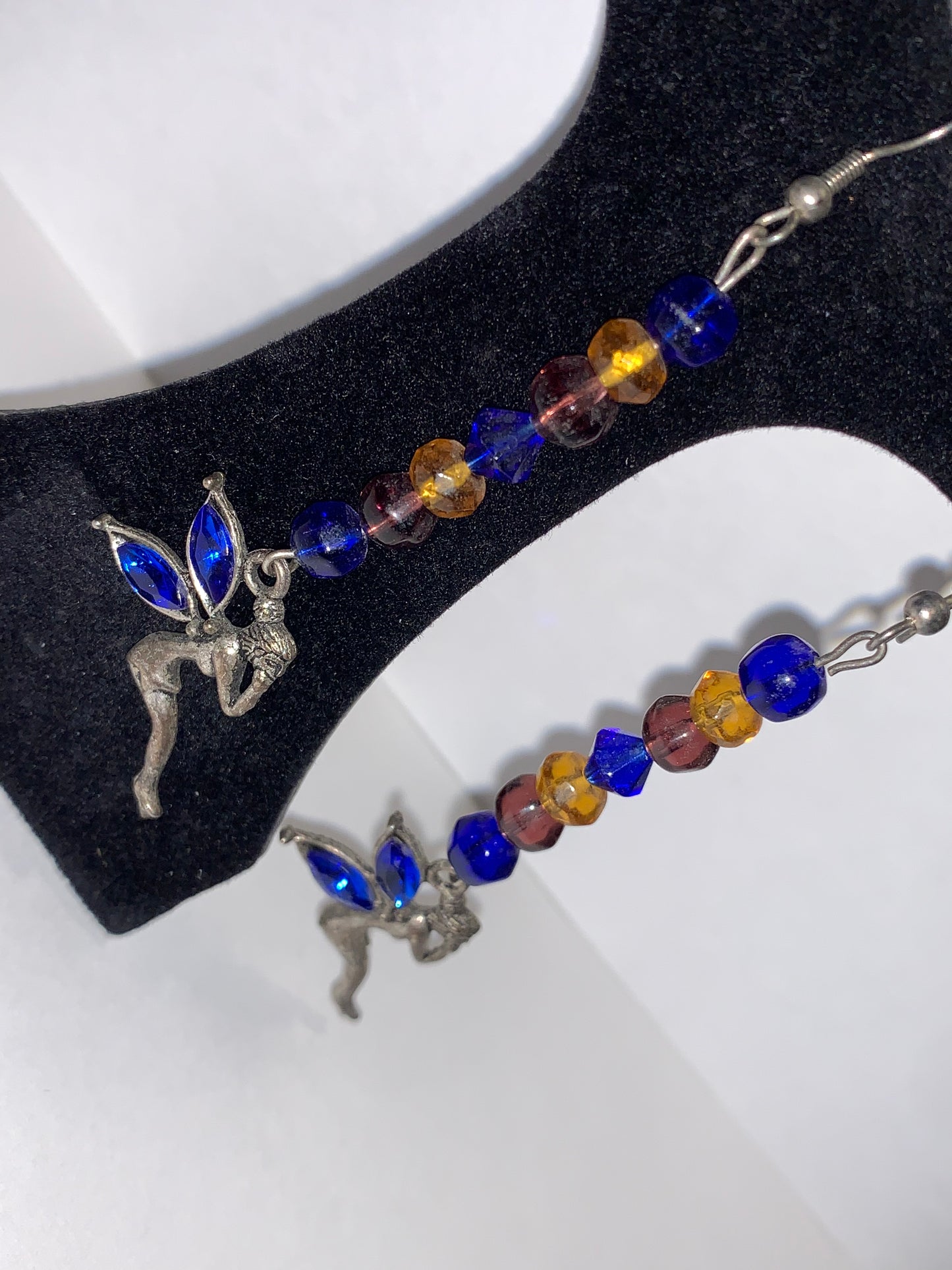 Long Dangle Fairy Earrings