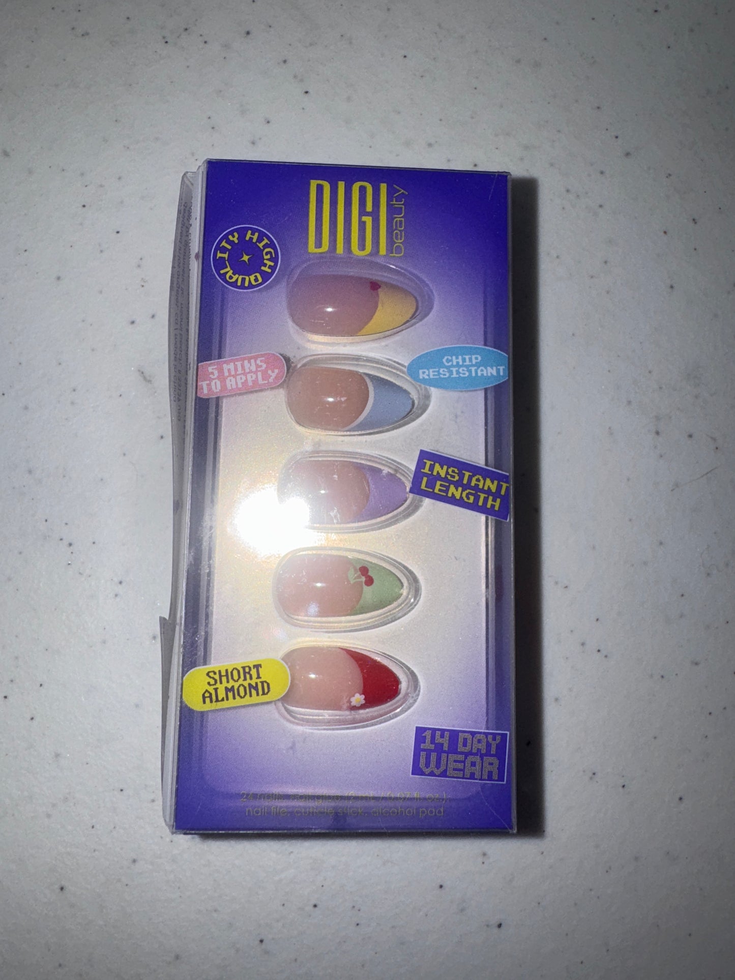 DIGI Beauty by Glamnetic Almond Nails in Digits