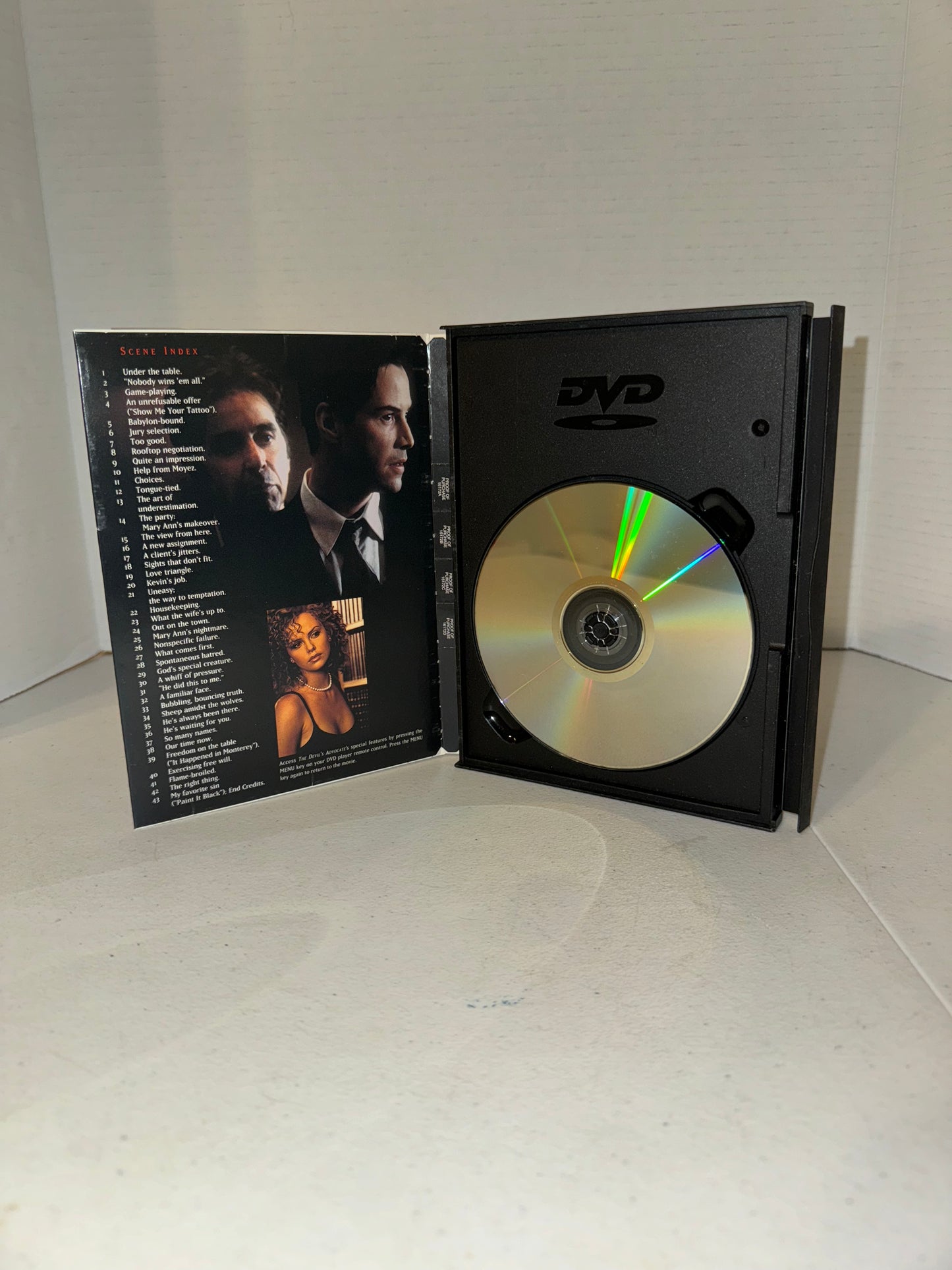 Devil's Advocate - [ DVD Special Edition 1997 ] Horror Starring Pacino Reeves