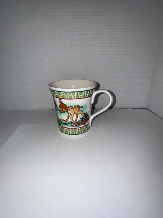 Disney Bambi White Ceramic Mug