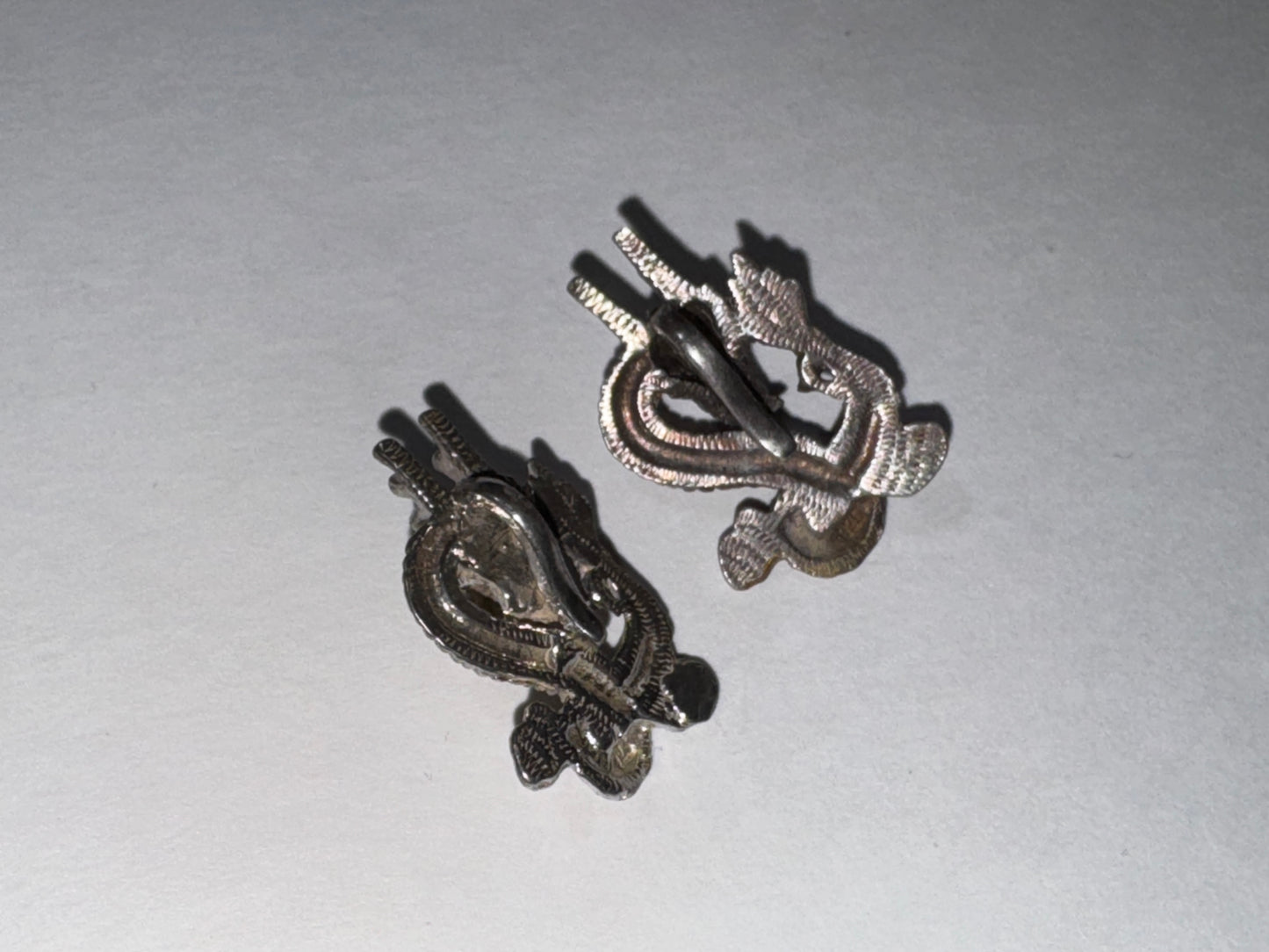 Sterling Silver Asian Dragon Pendant