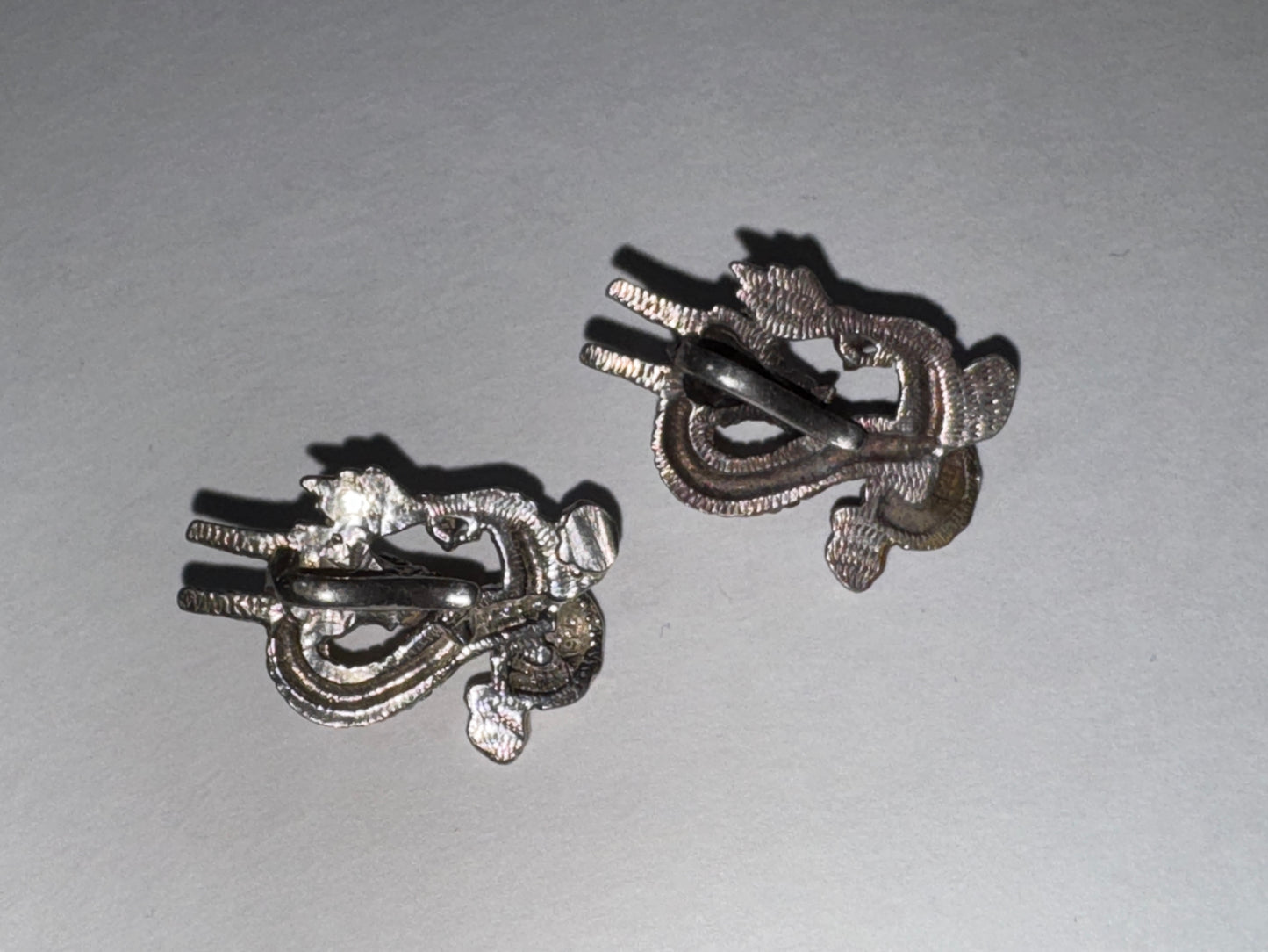 Sterling Silver Asian Dragon Pendant