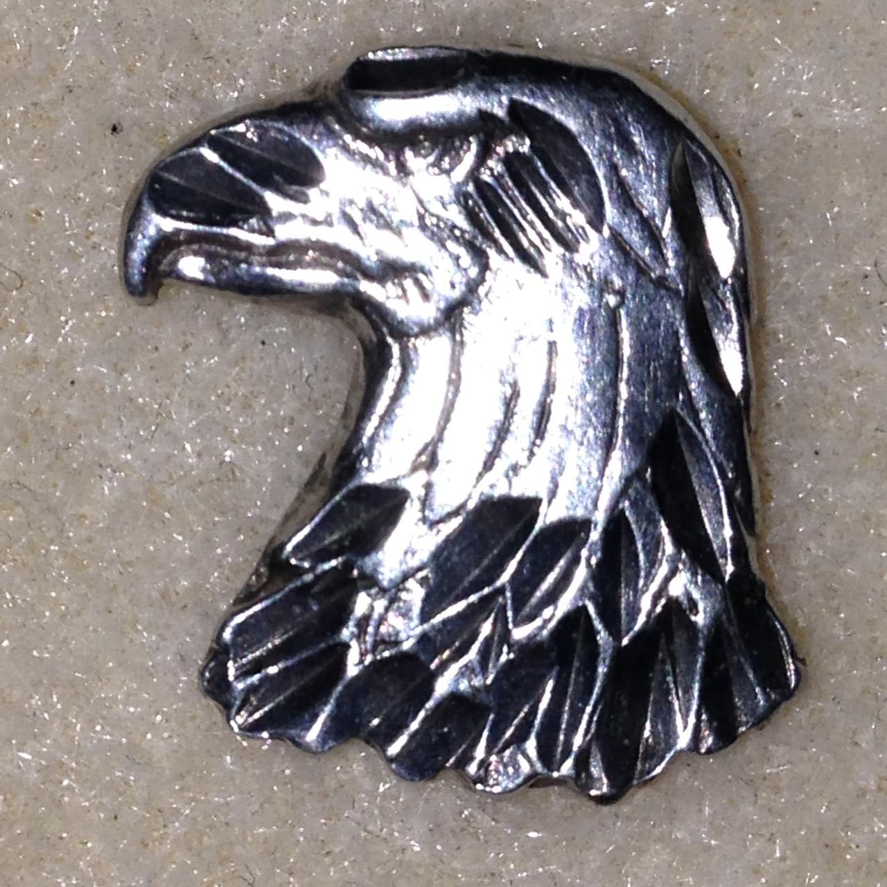 Sterling Silver Eagle Head Pendant