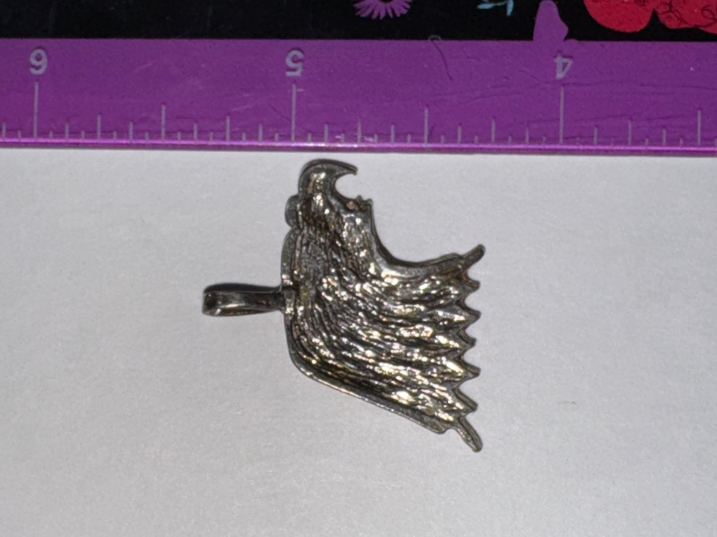 Sterling Silver Eagle Head Pendant