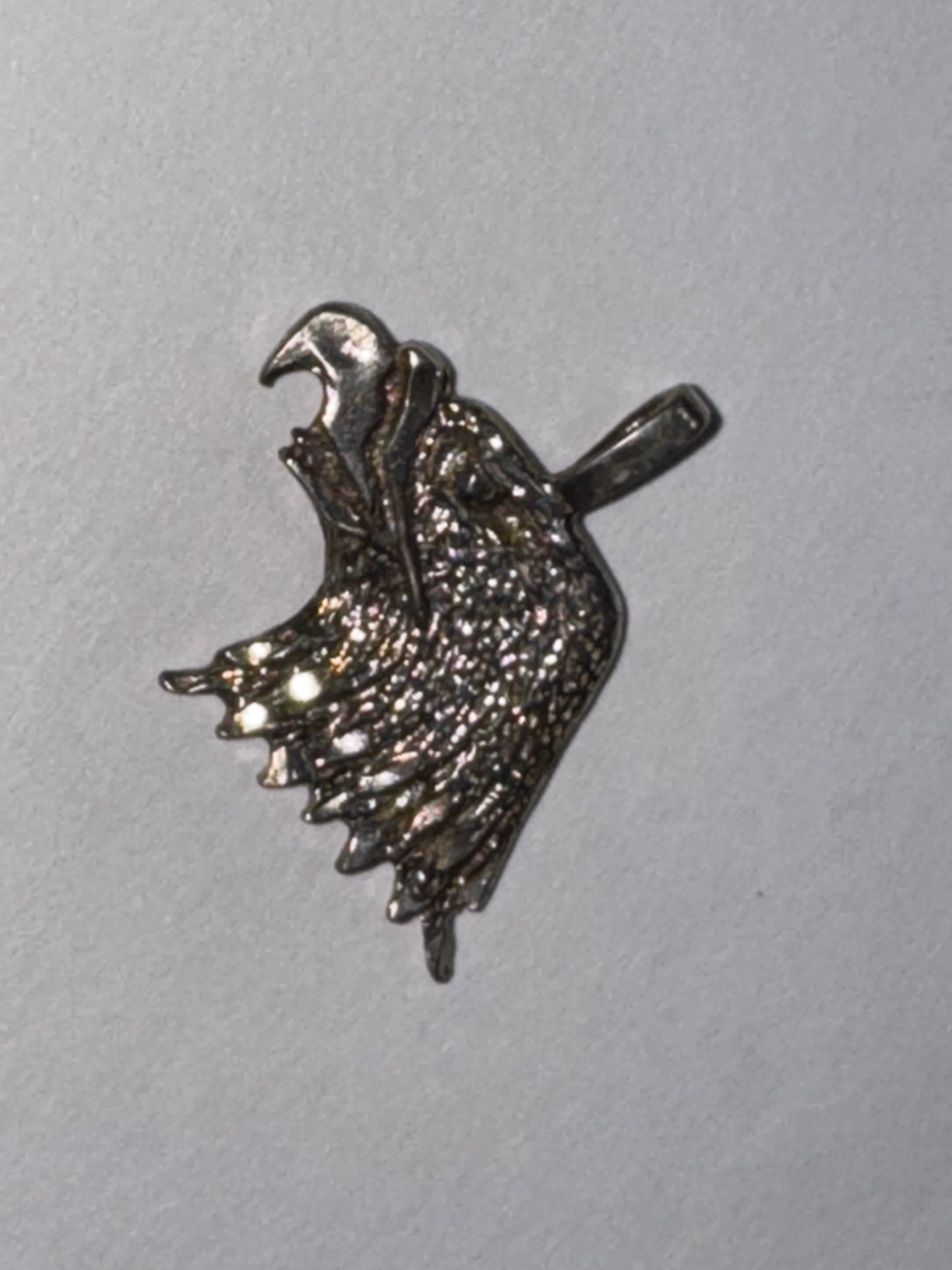 Sterling Silver Eagle Head Pendant