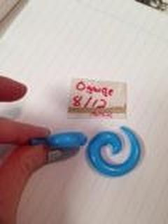 0 Gauge Uv Acrylic Curls