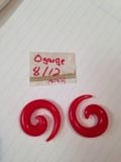 0 Gauge Uv Acrylic Curls