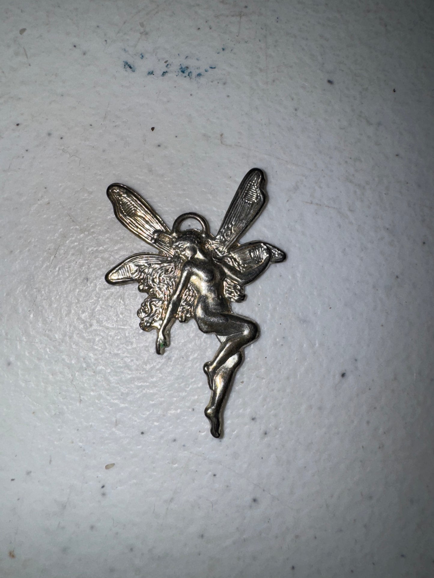 Sterling Silver Fairy Pendant