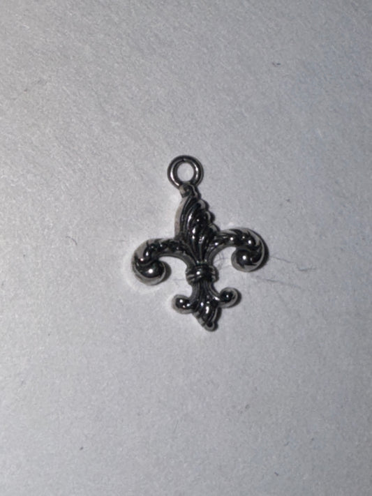 Fleur de Lis Sterling Silver Pendant