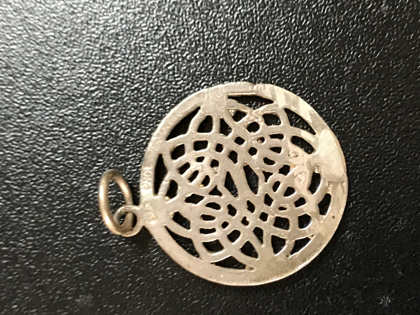 Silver Floral Celtic Pendant