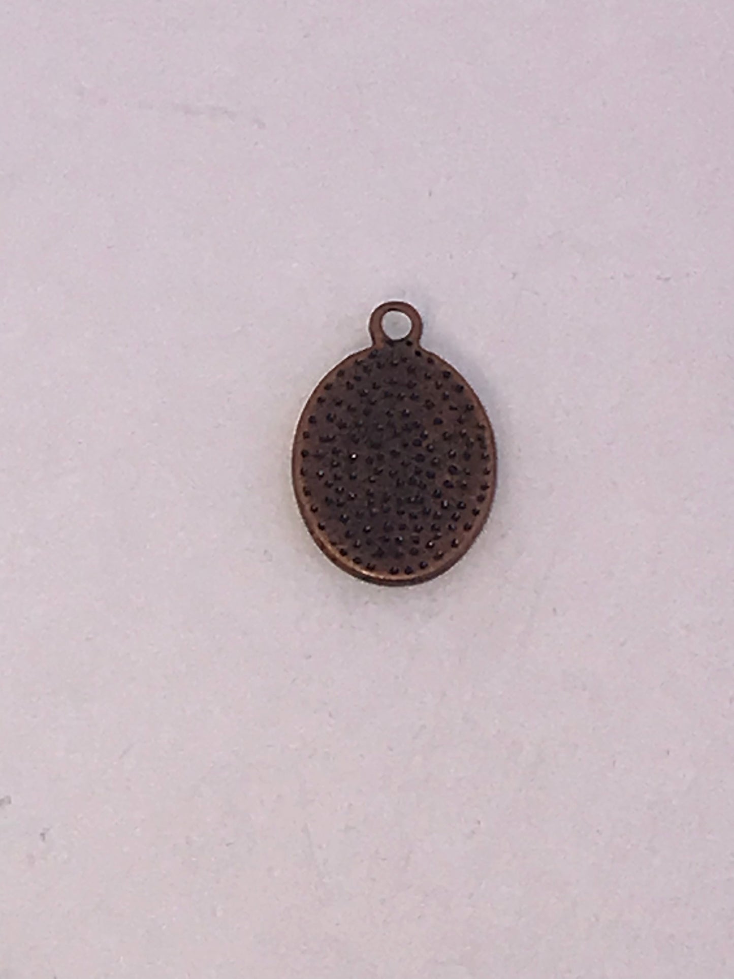 Cute Brass Ghost Scream Head Charm