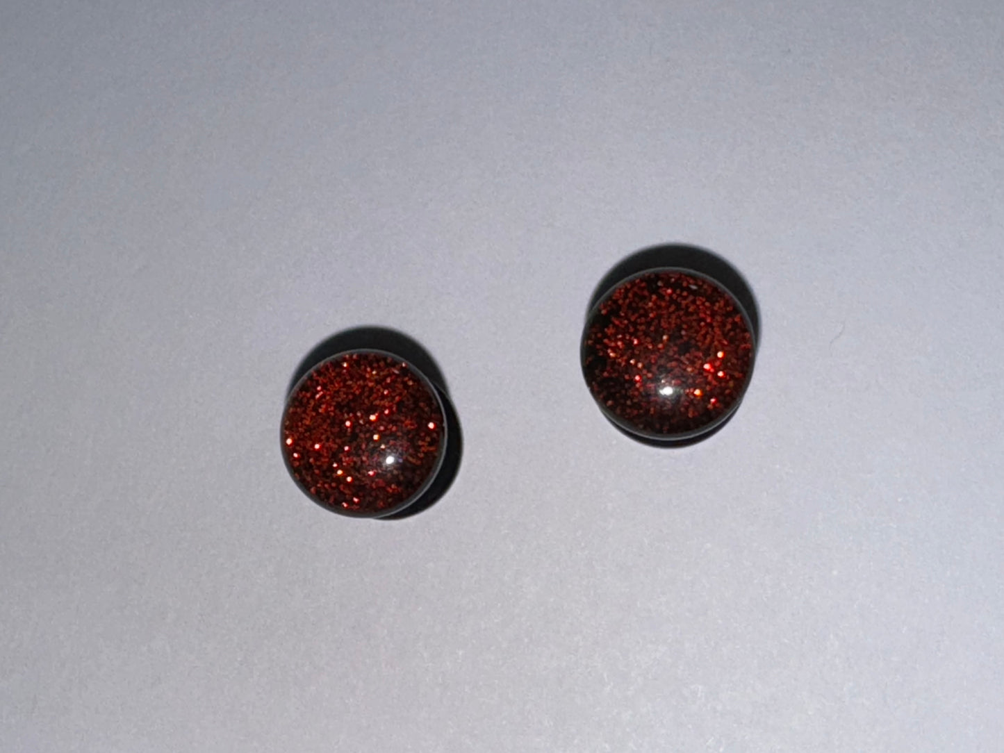0 Gauge Glitter Uv Acrylic Plugs
