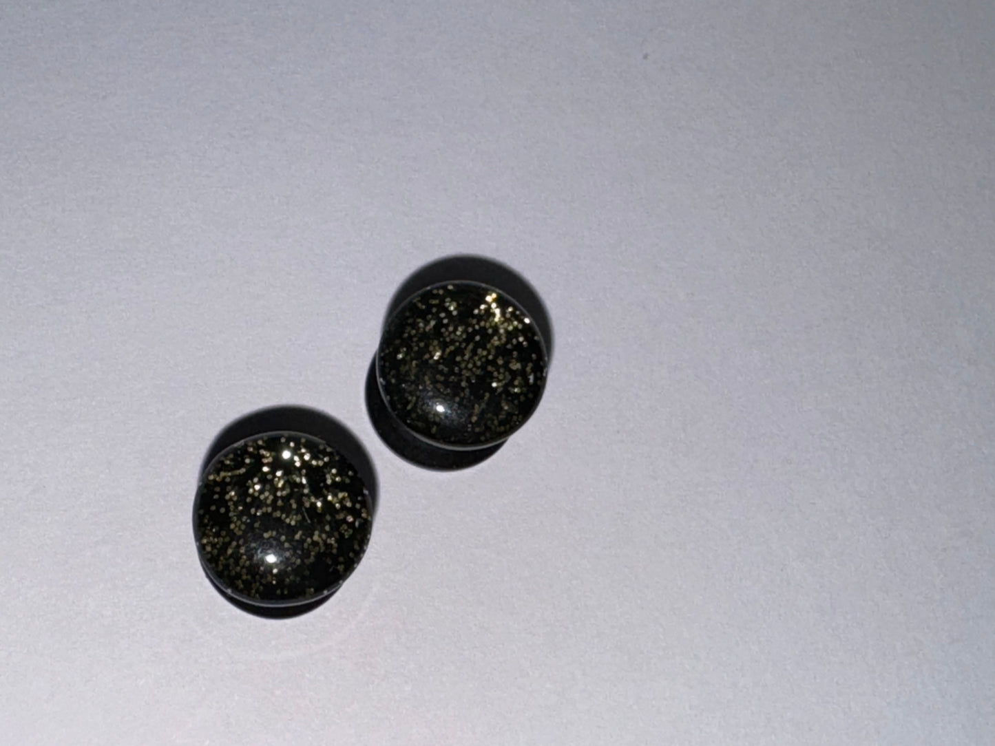 0 Gauge Glitter Uv Acrylic Plugs