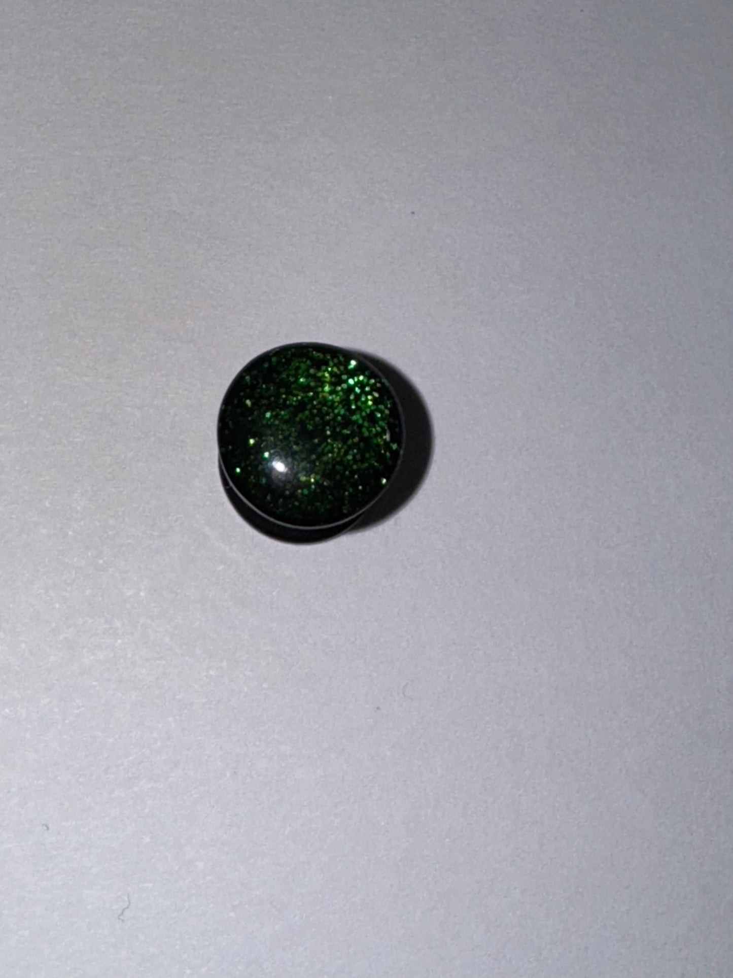 0 Gauge Glitter Uv Acrylic Plugs