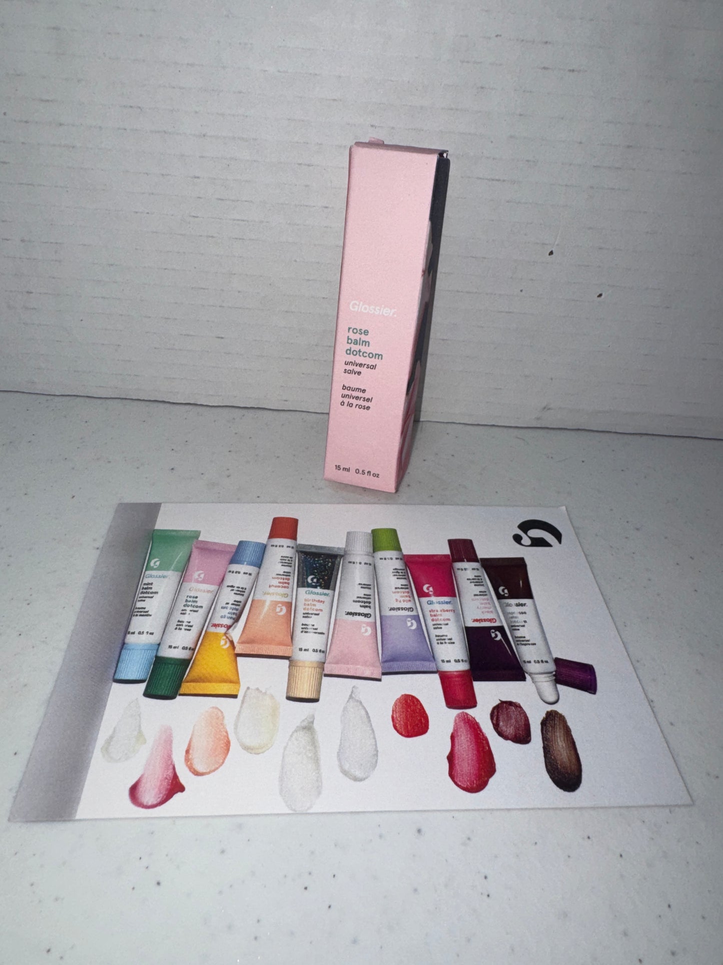 Glossier Rose Balm Dotcom, Brand New