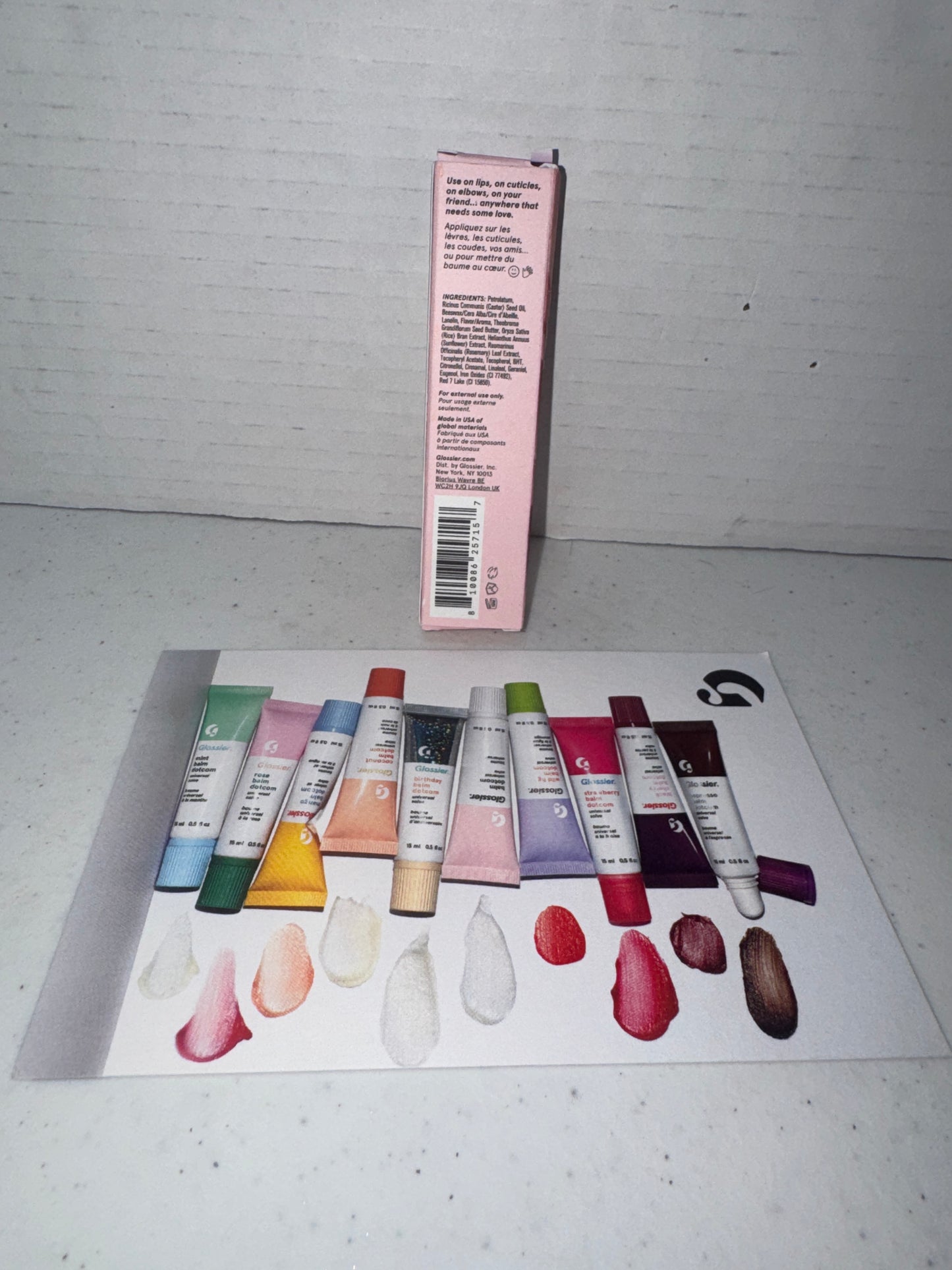 Glossier Rose Balm Dotcom, Brand New