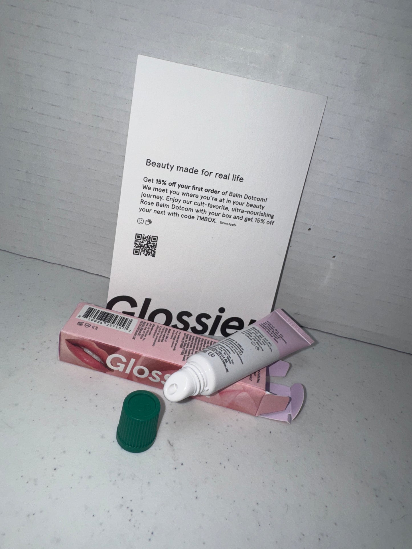 Glossier Rose Balm Dotcom, Brand New