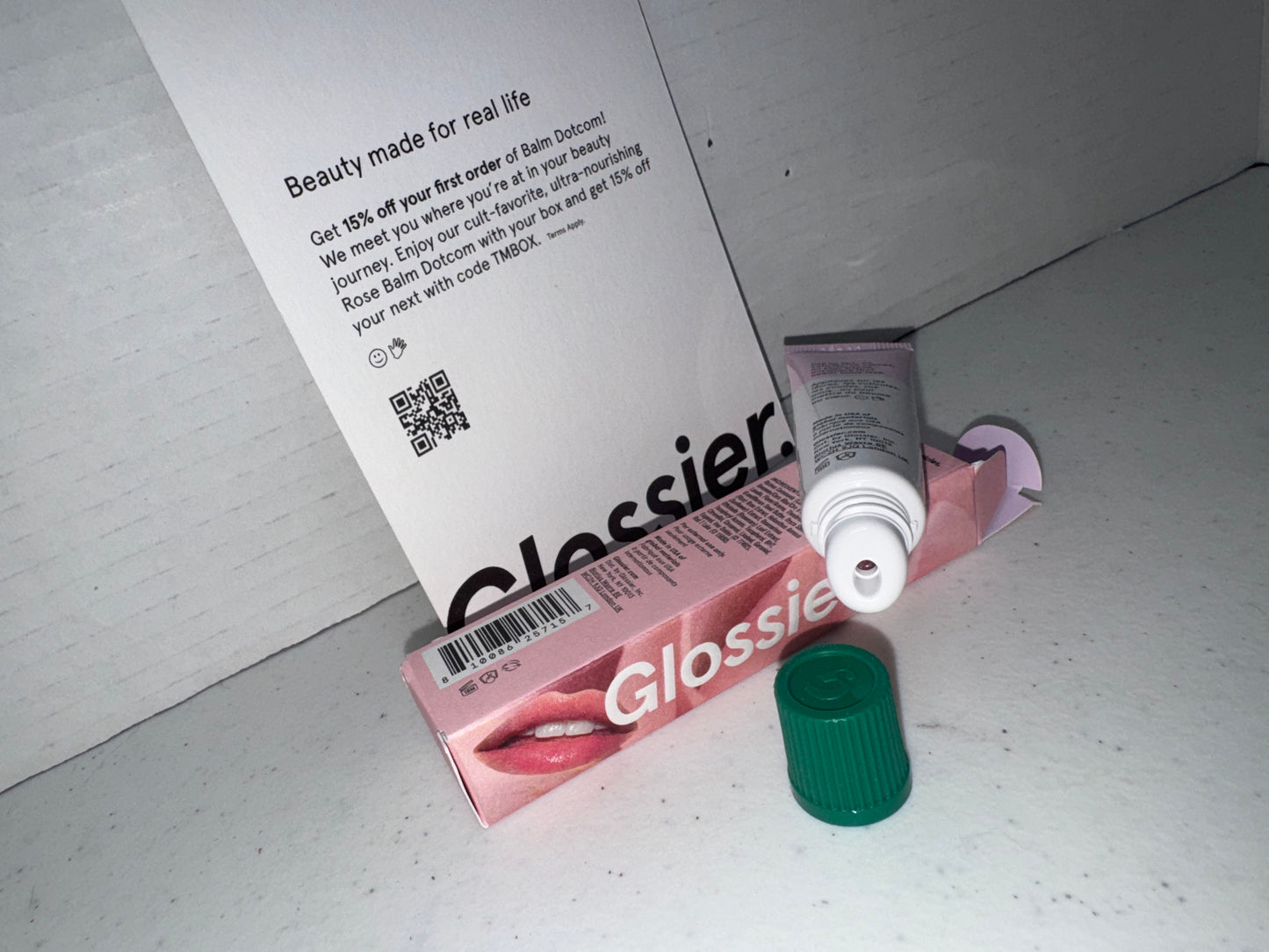 Glossier Rose Balm Dotcom, Brand New