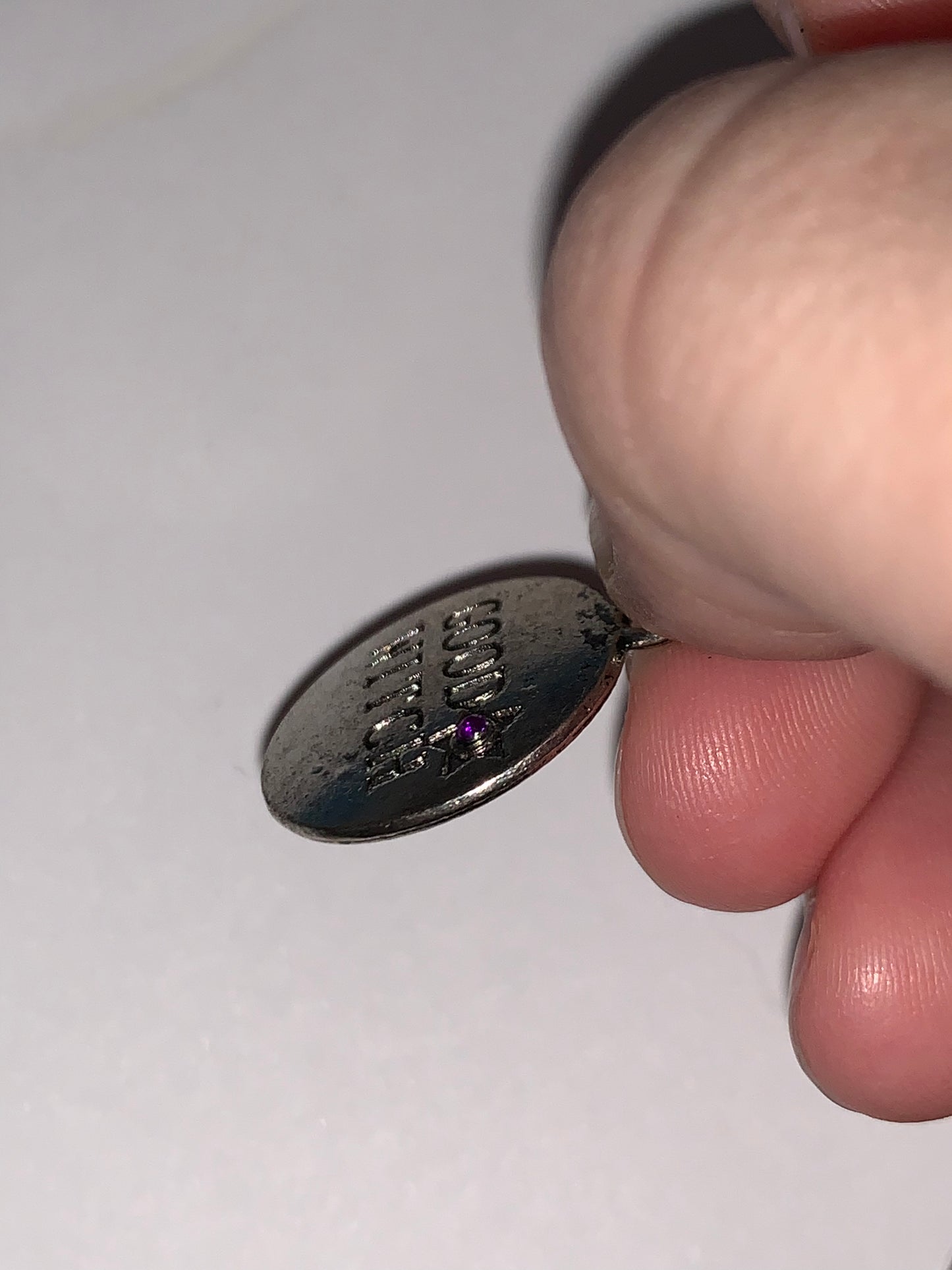 Pewter Good Witch Charm