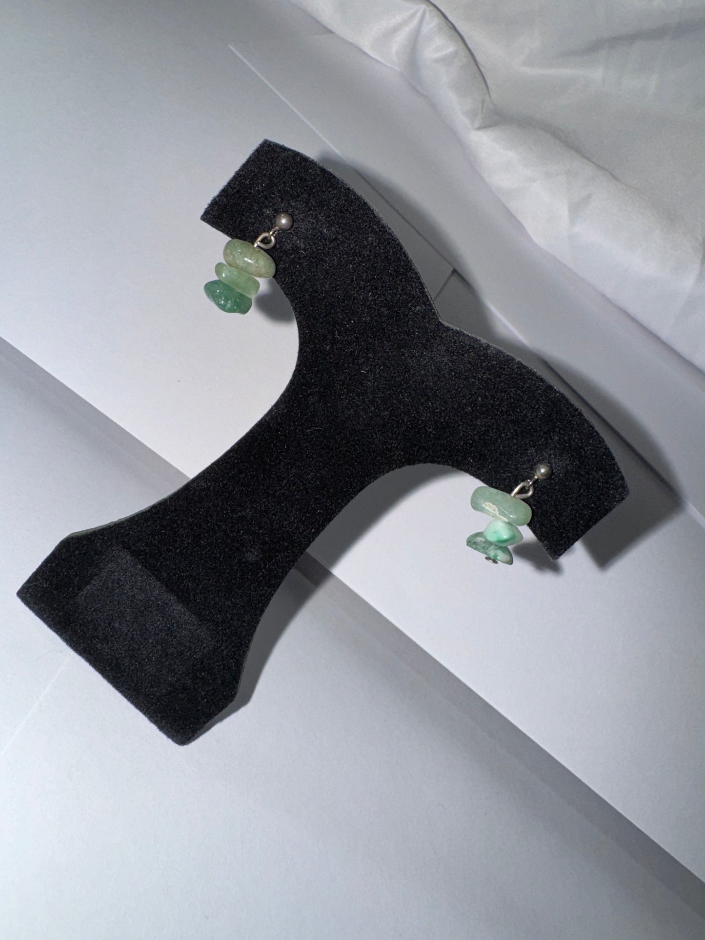 Green Aventurine Post Earrings