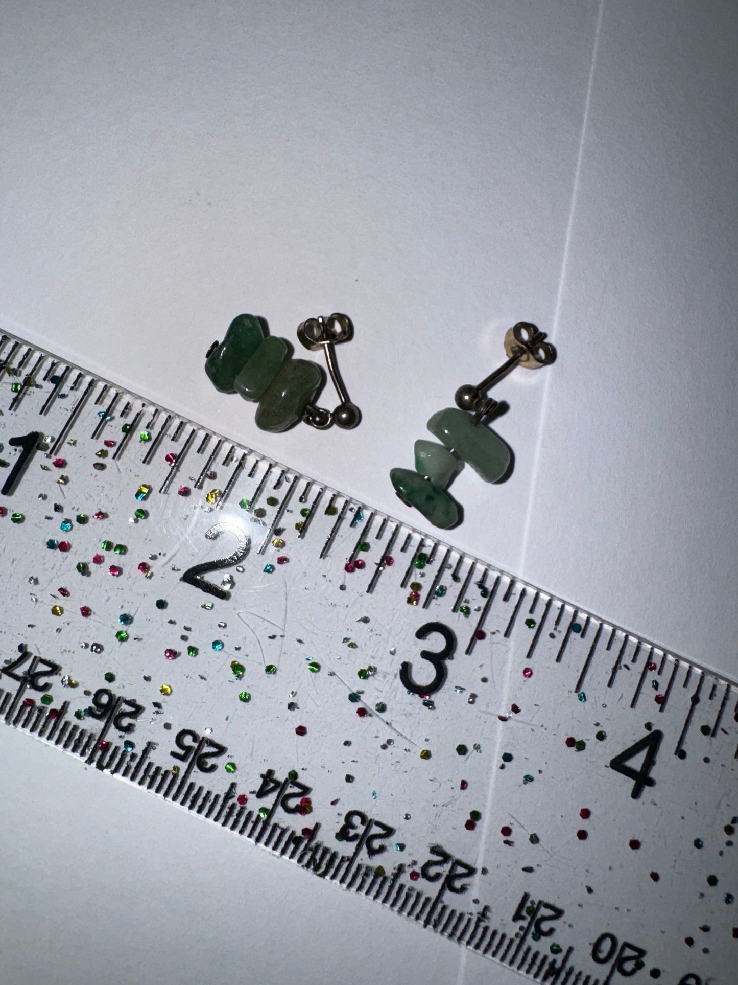 Green Aventurine Post Earrings