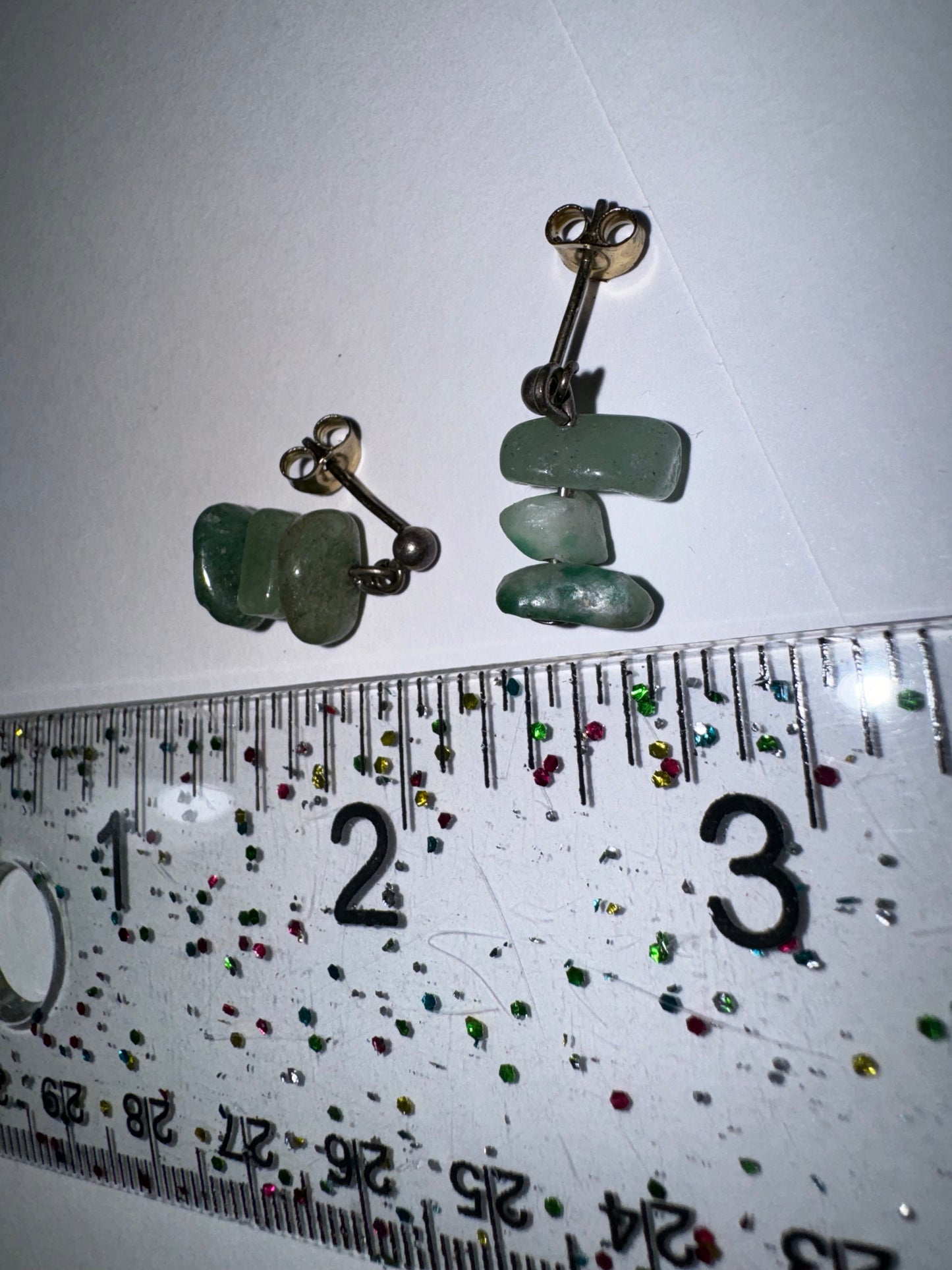 Green Aventurine Post Earrings