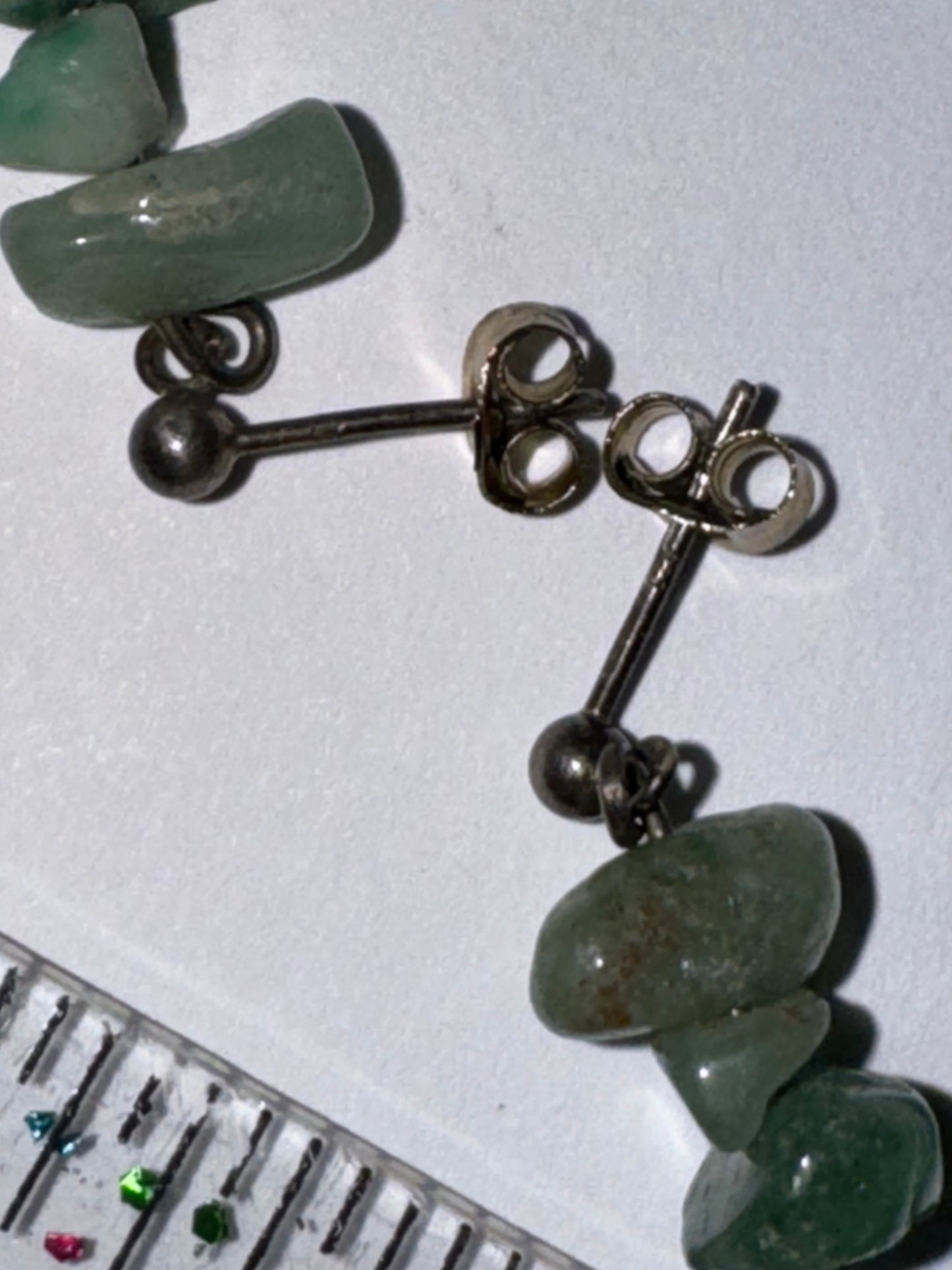 Green Aventurine Post Earrings