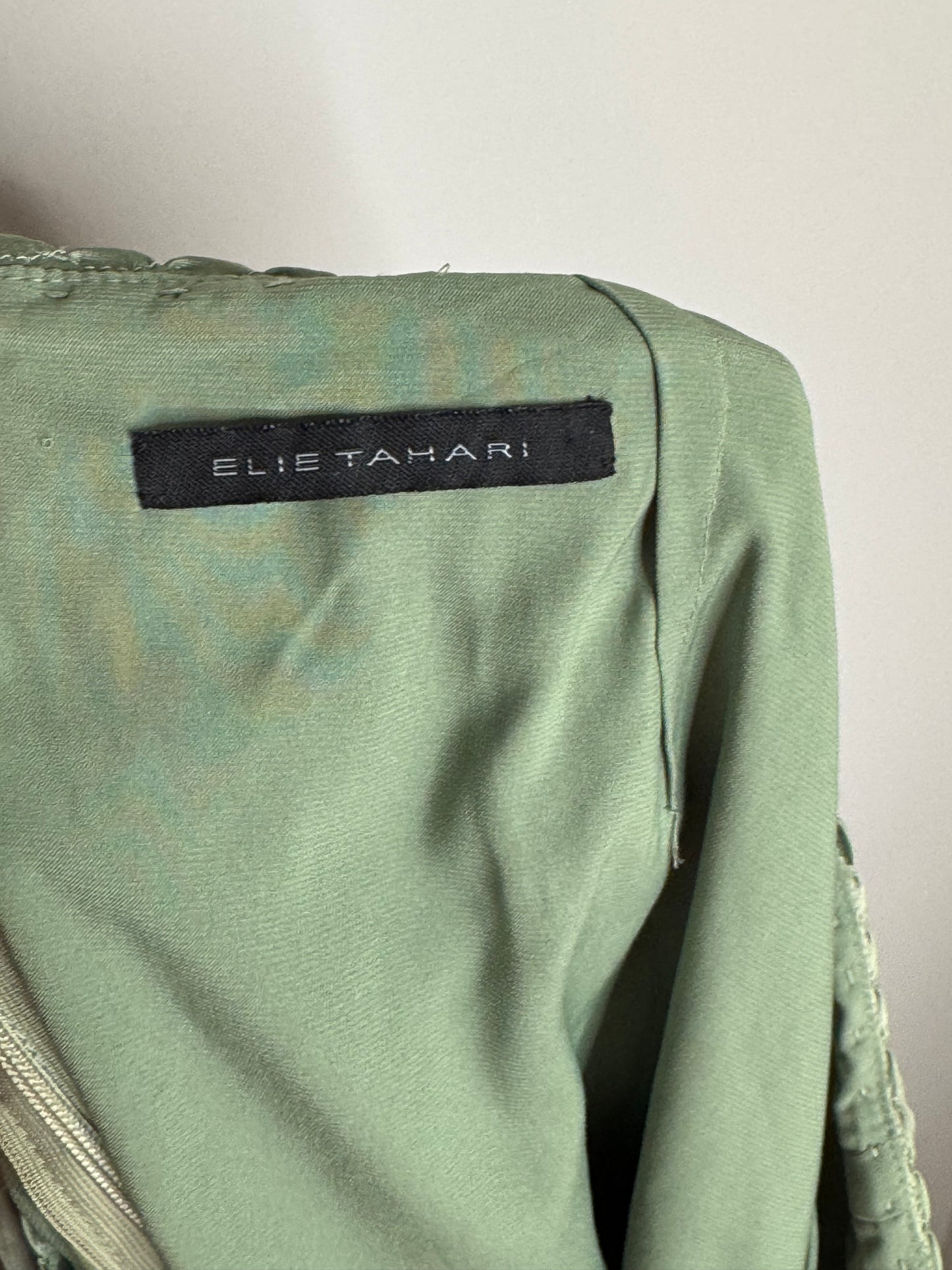 Green Eyelet Elie Tahari size 4 Skirt