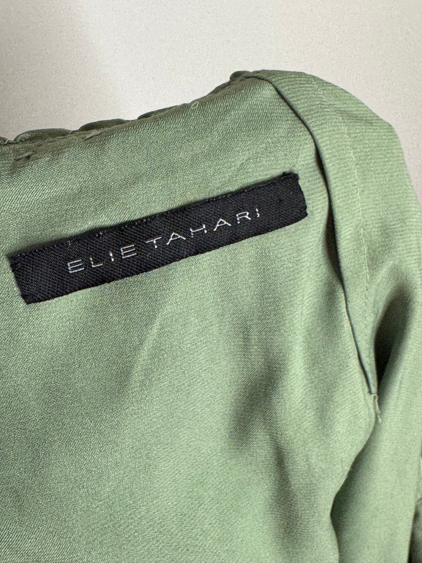 Green Eyelet Elie Tahari size 4 Skirt