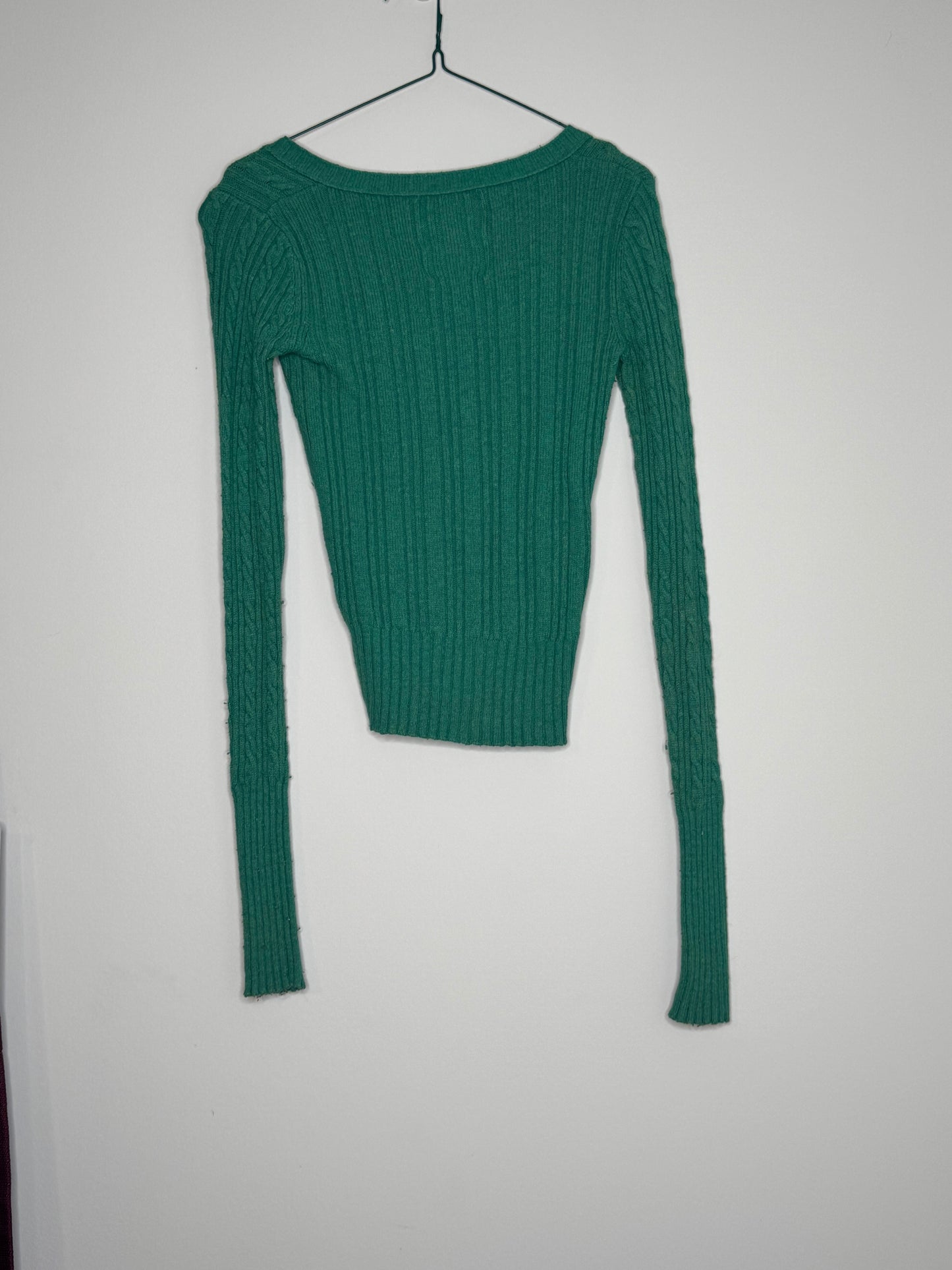 Green Hollister Sweater, Size Medium