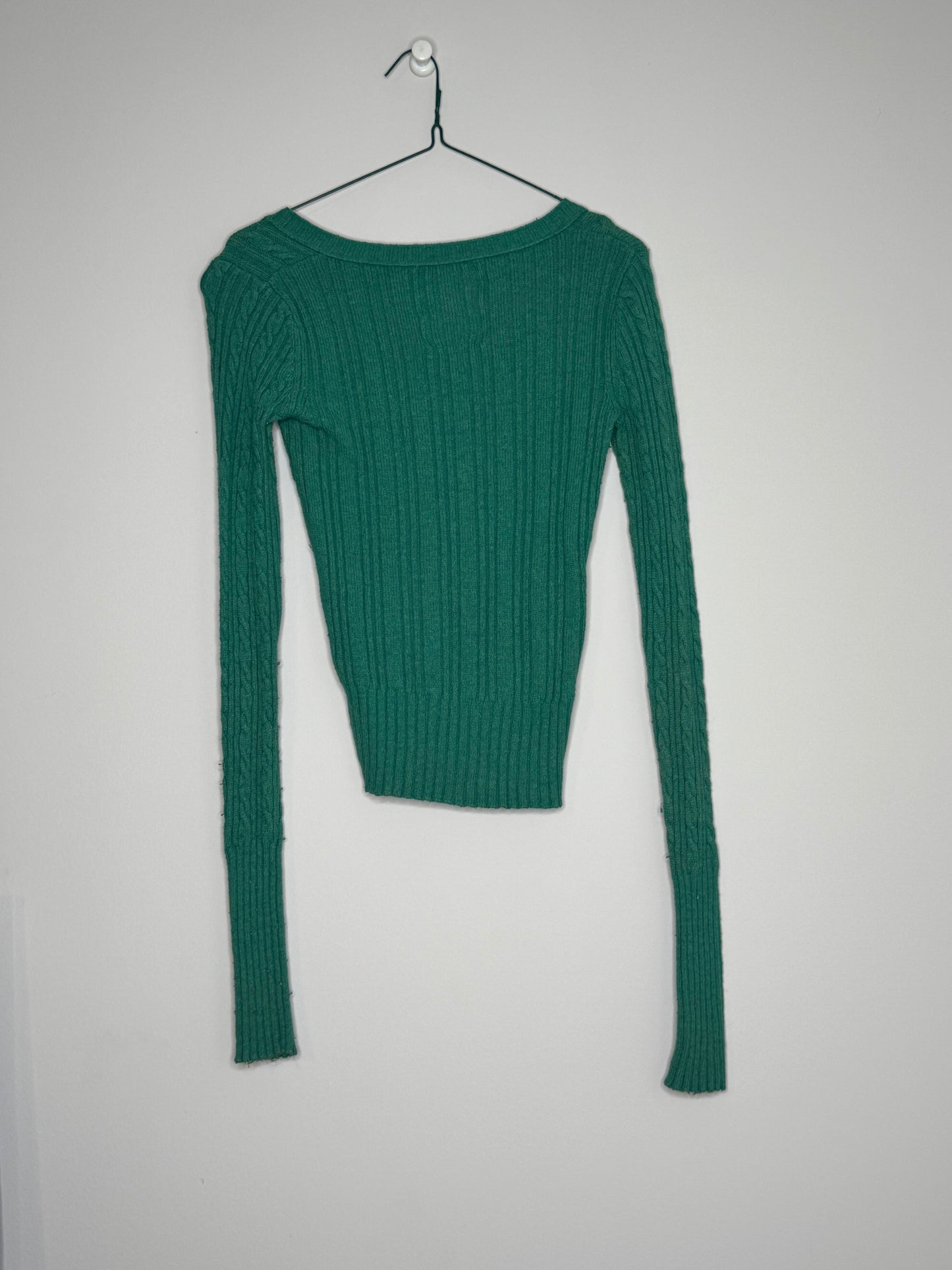 Green Hollister Sweater, Size Medium