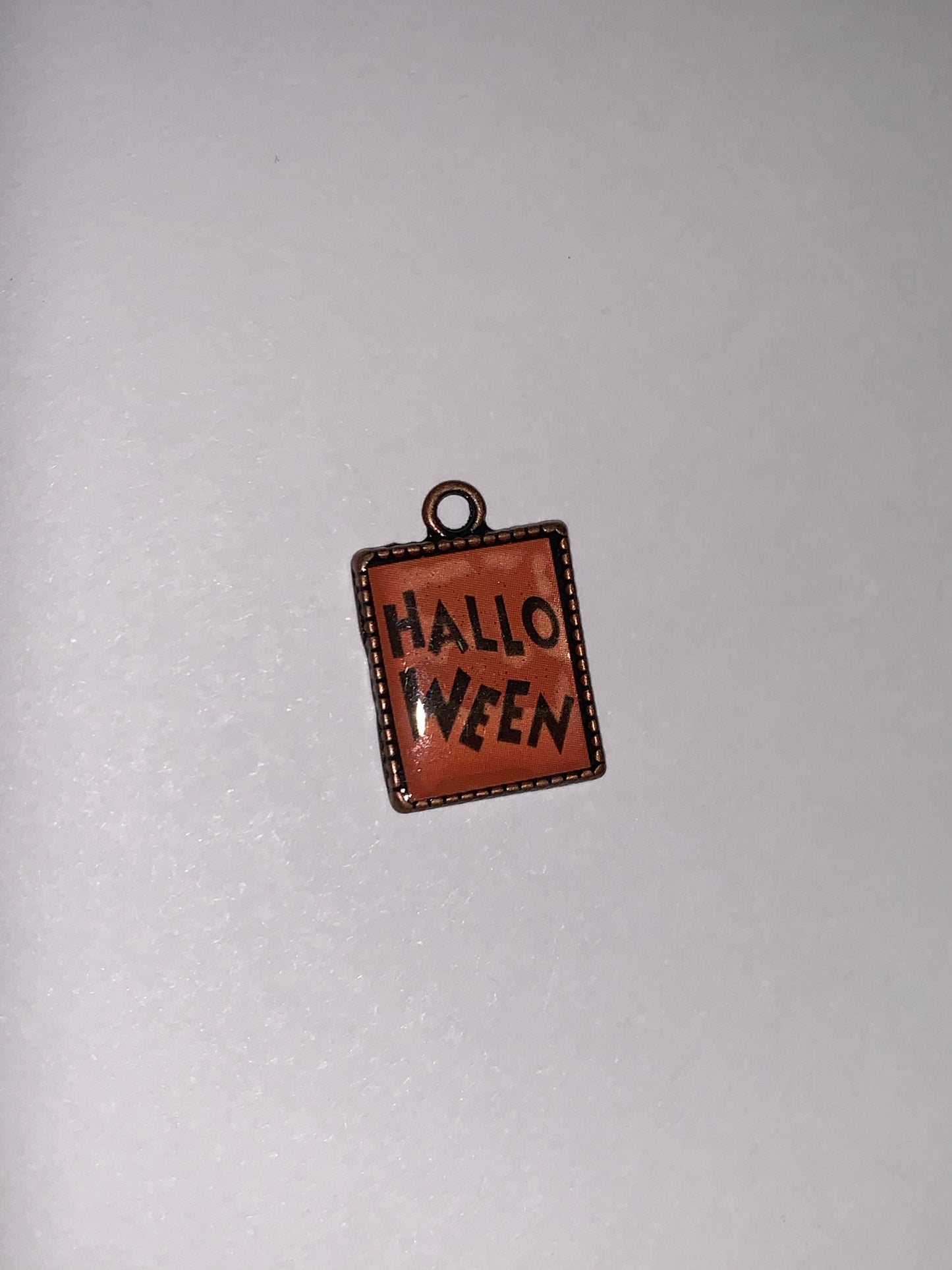 Cute Brass Halloween Charm