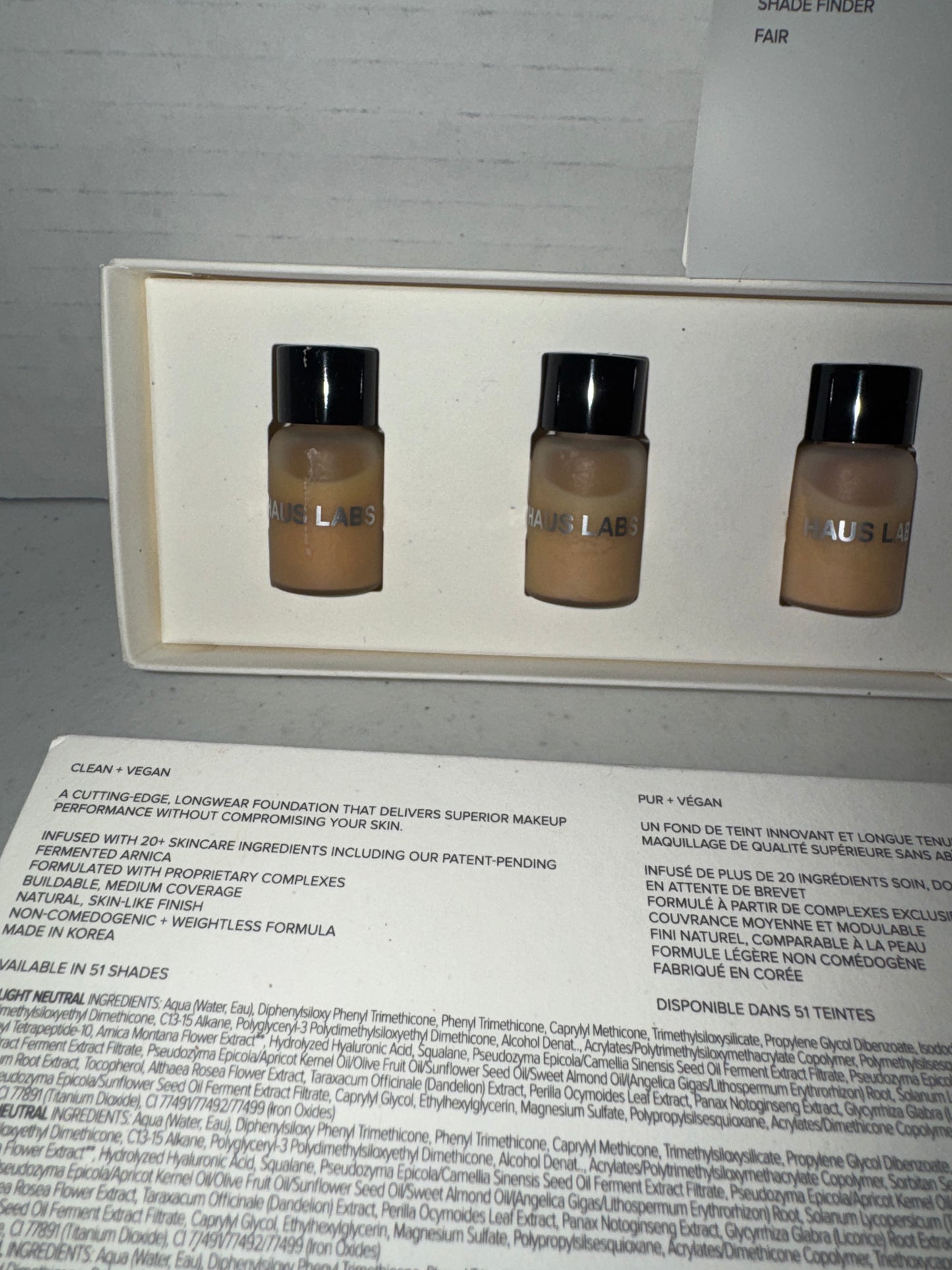 Haus Labs by Lady GaGa Triclone Skin Tech Foundation Discovery Set