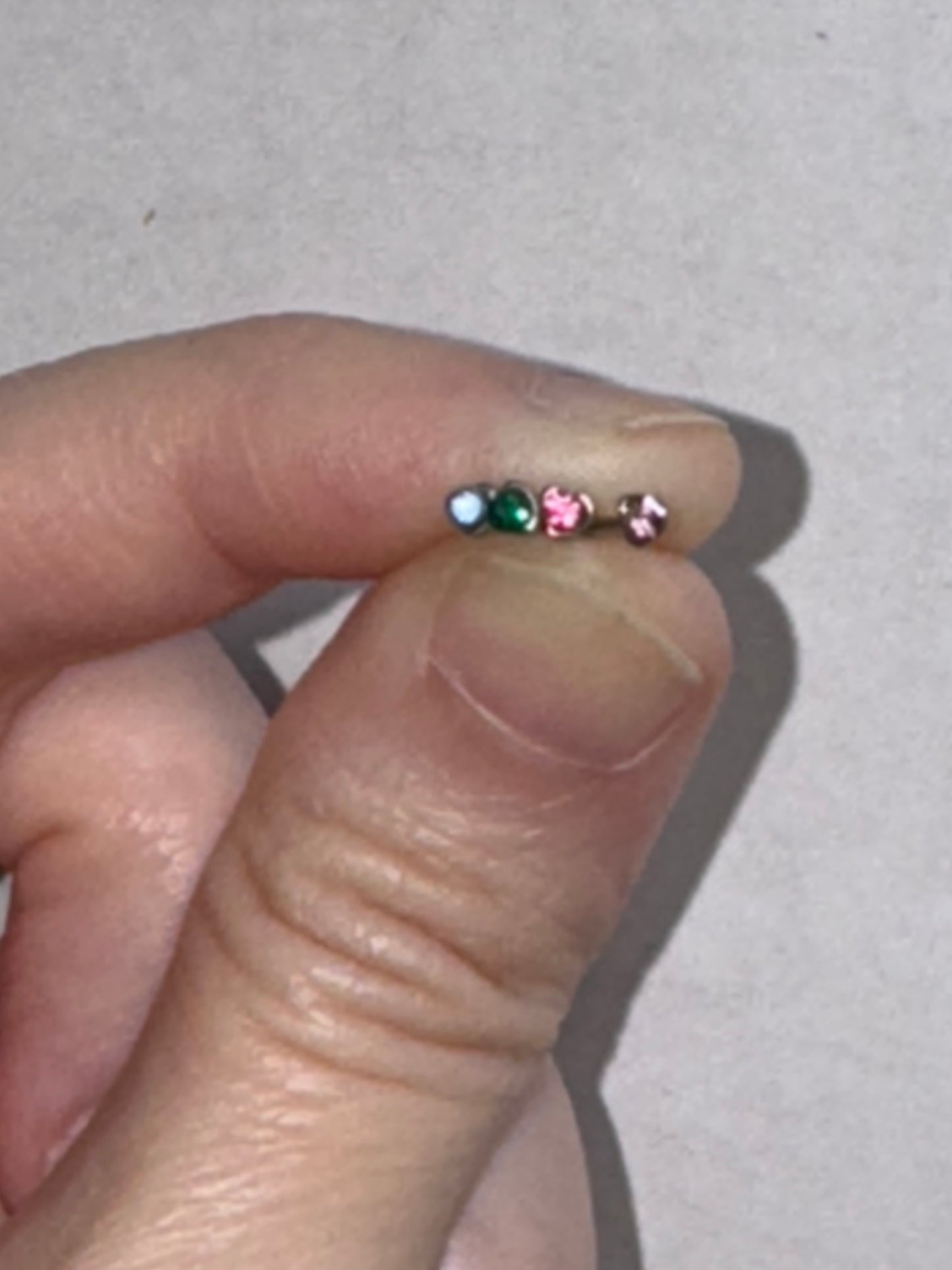 20 Gauge Heart Shaped Nose Ring