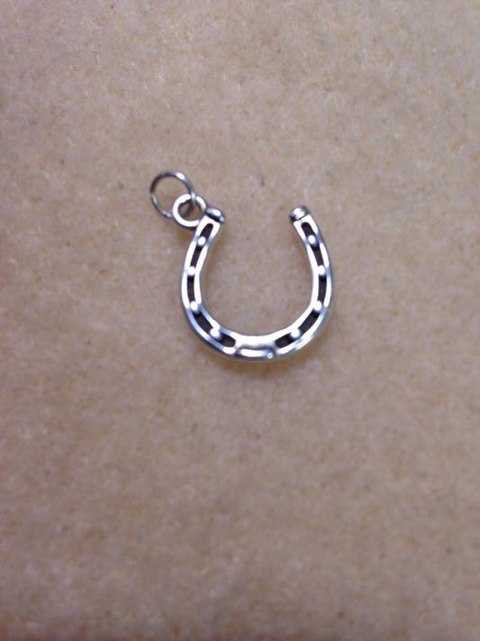 Sterling Silver Lucky Horseshoe Charm